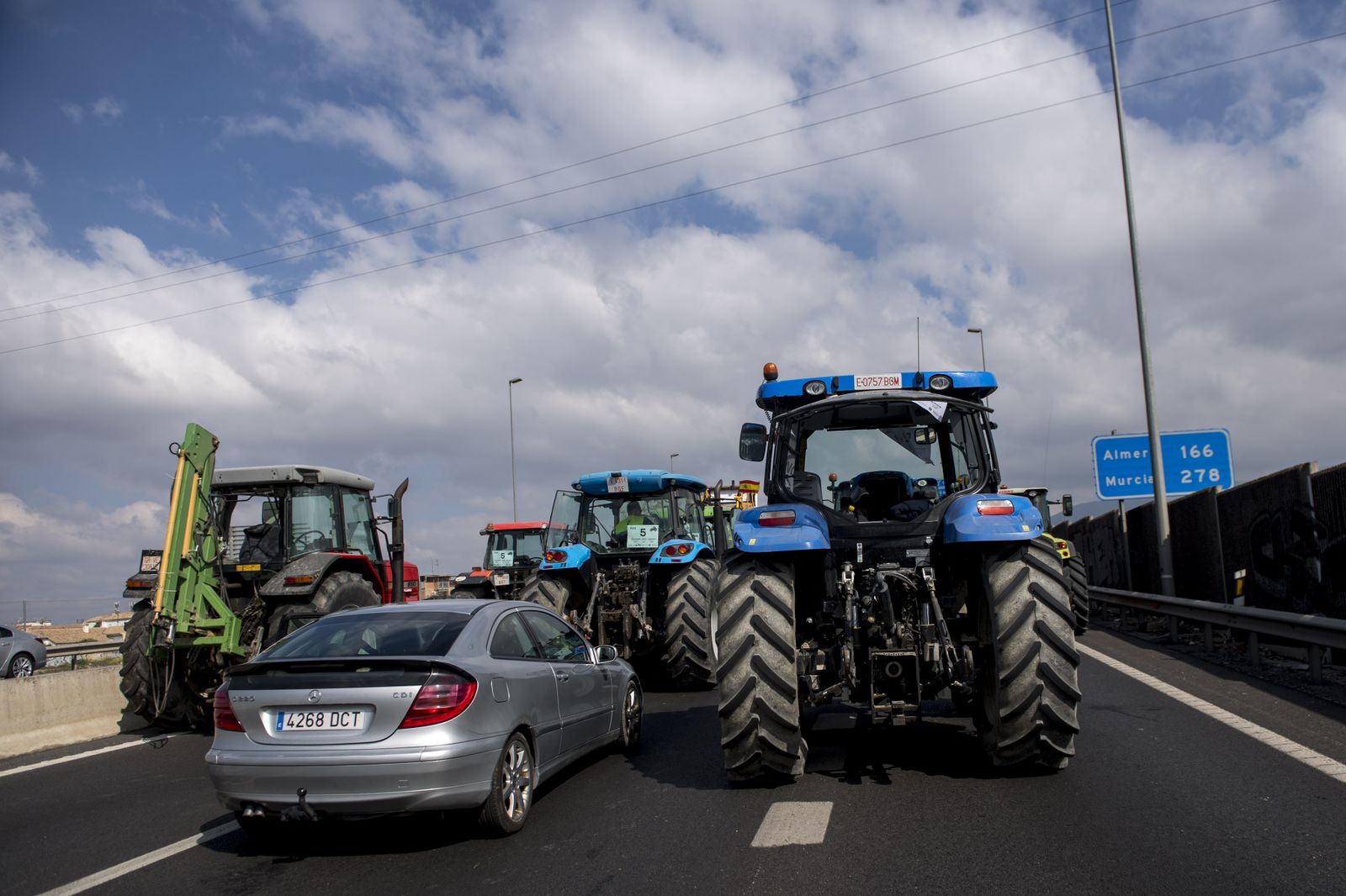 Curiosidades: las mejores fotos de la manifestación del campo en Granada