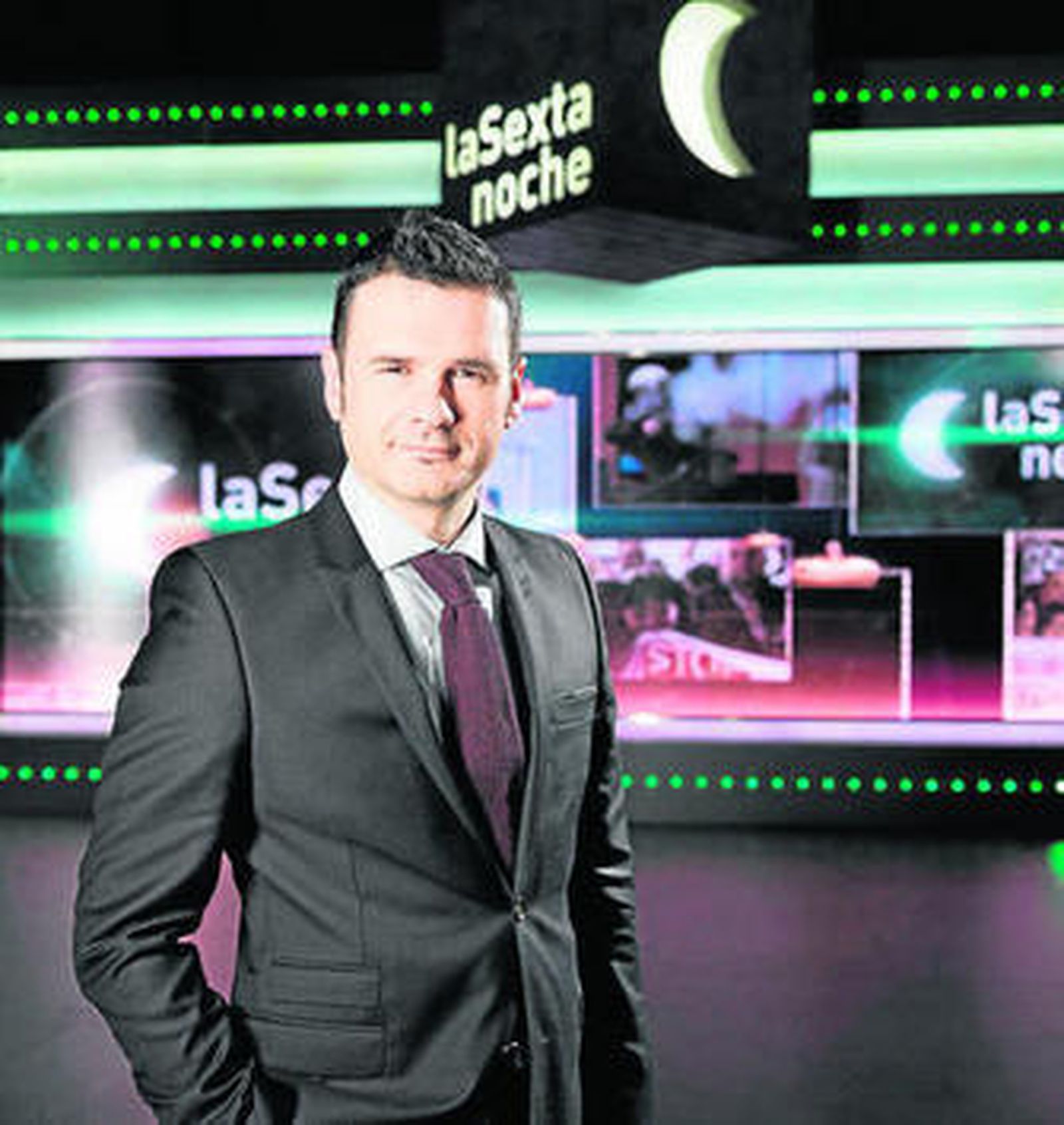 Iñaki López, presentador de 'La Sexta Noche'.