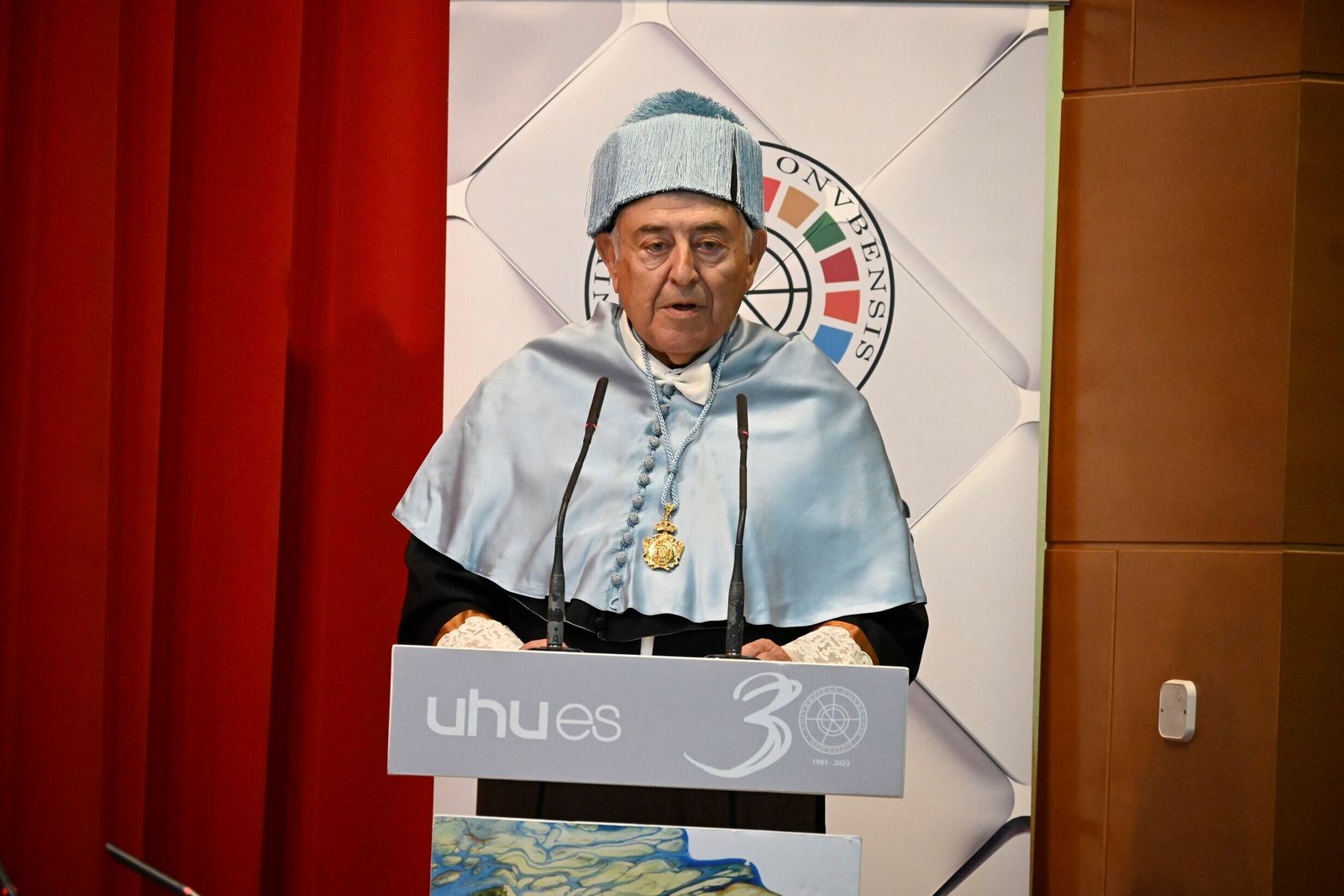 José Antonio Marina, investido como nuevo Doctor Honoris Causa de la Universidad de Huelva