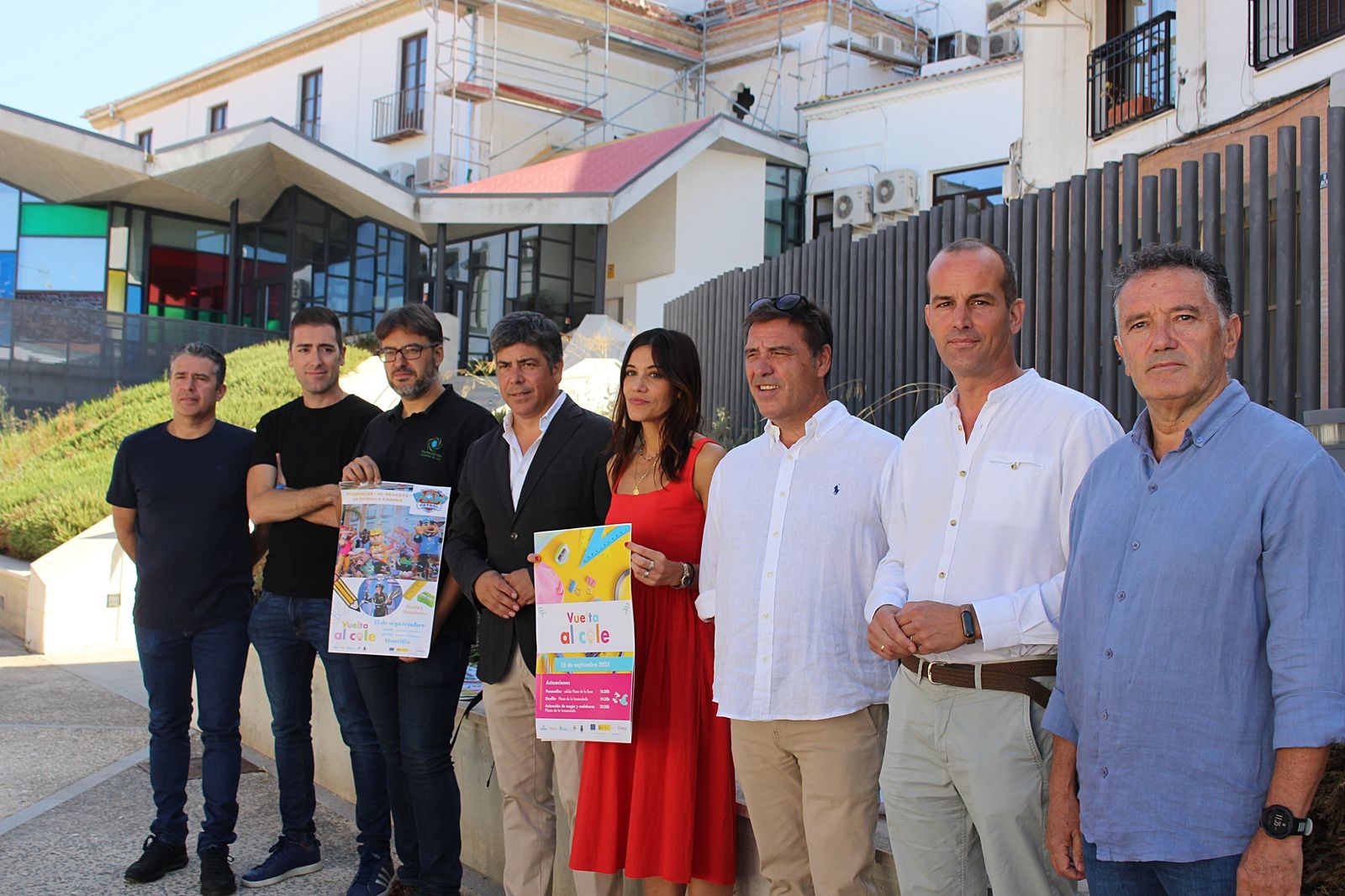 Presentación de la campaña de Aeaco con motivo de la vuelta al cole.