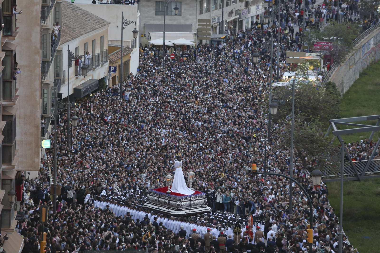 Las fotos del Cautivo, en el Lunes Santo de Málaga