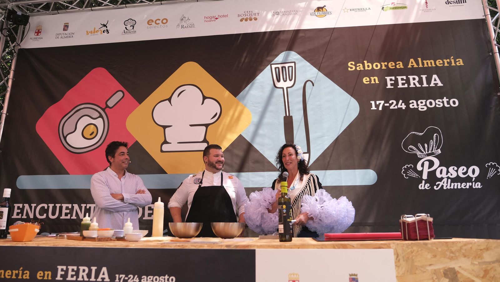 Demostración gastronómica de la Feria de Almería 2024, en imágenes
