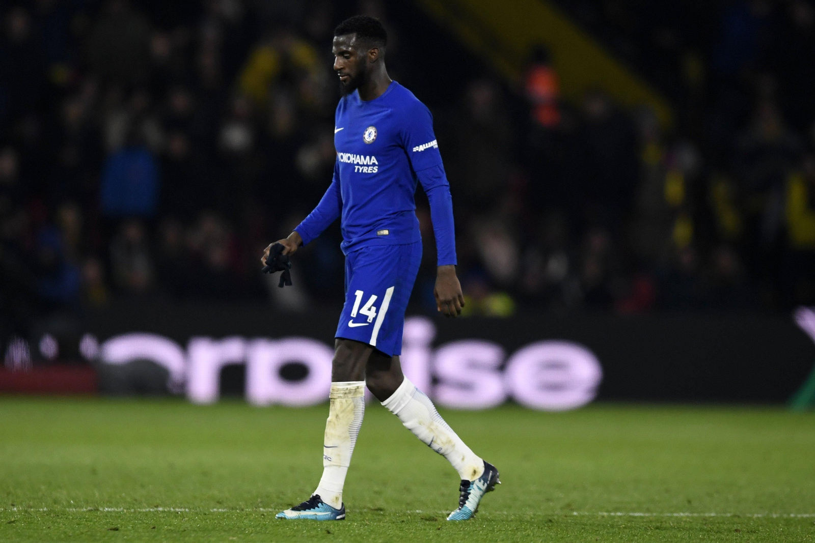 Bakayoko, durante un partido con el Chelsea.