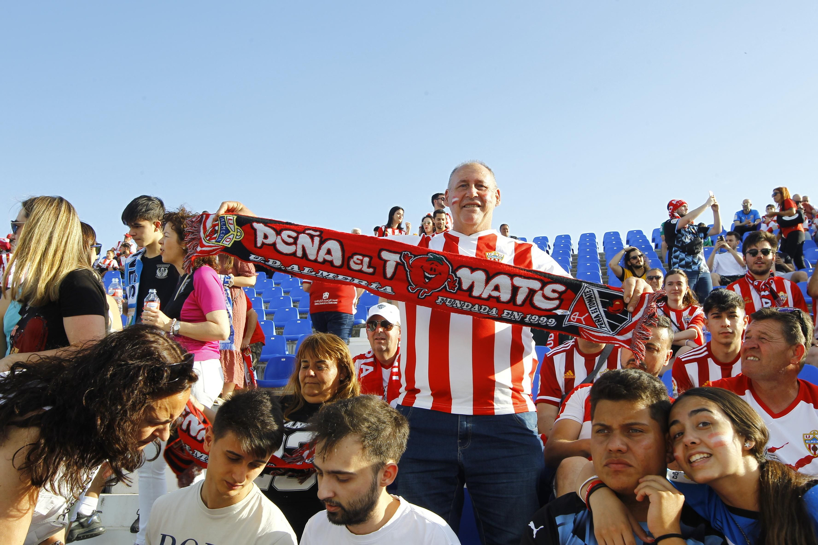 Imágenes del C.D. Leganés-U.D. Almería. Ascenso a la Liga Santander de Fútbol