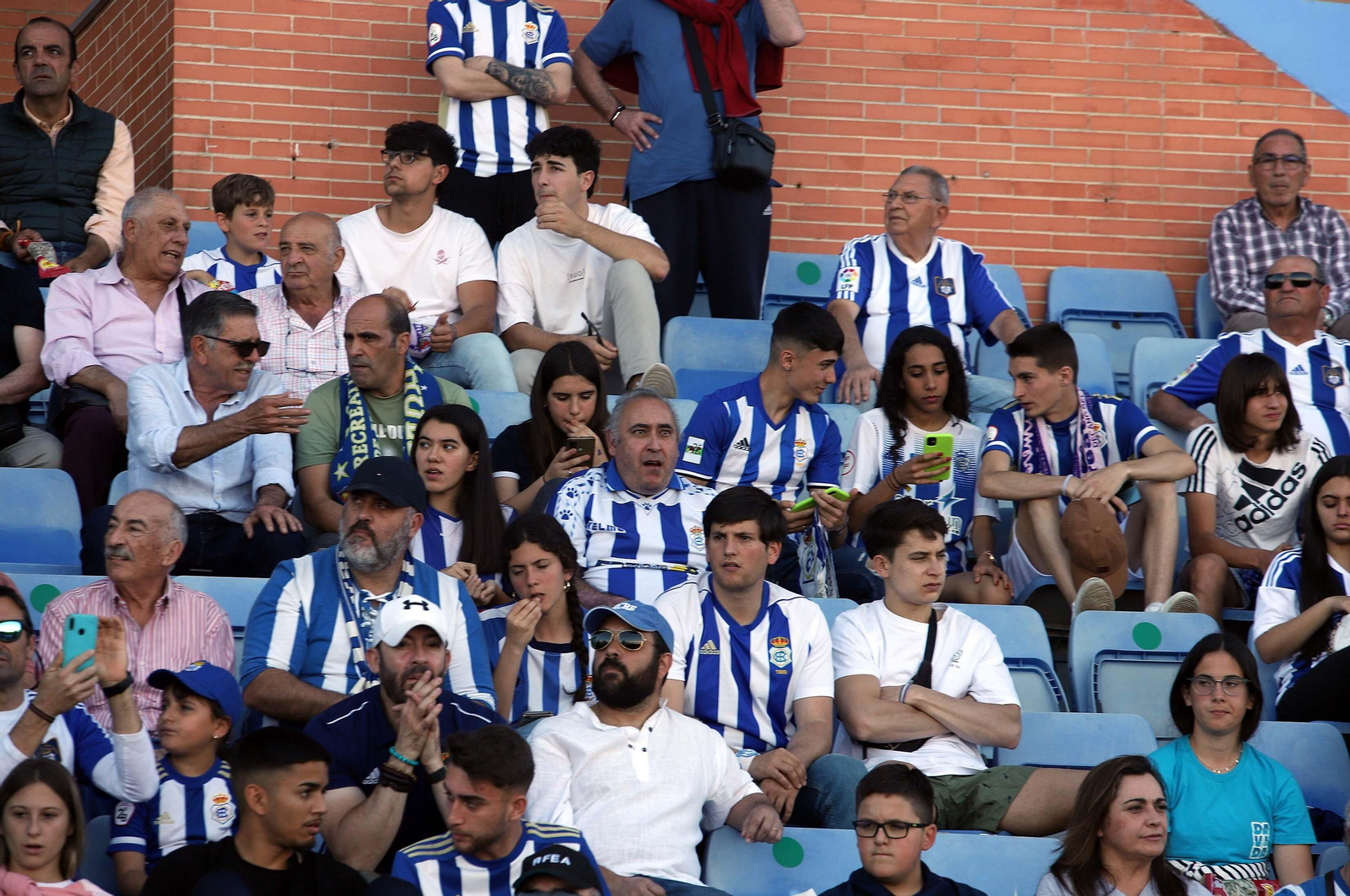 Imágenes del ambiente en el Recre-Jerez
