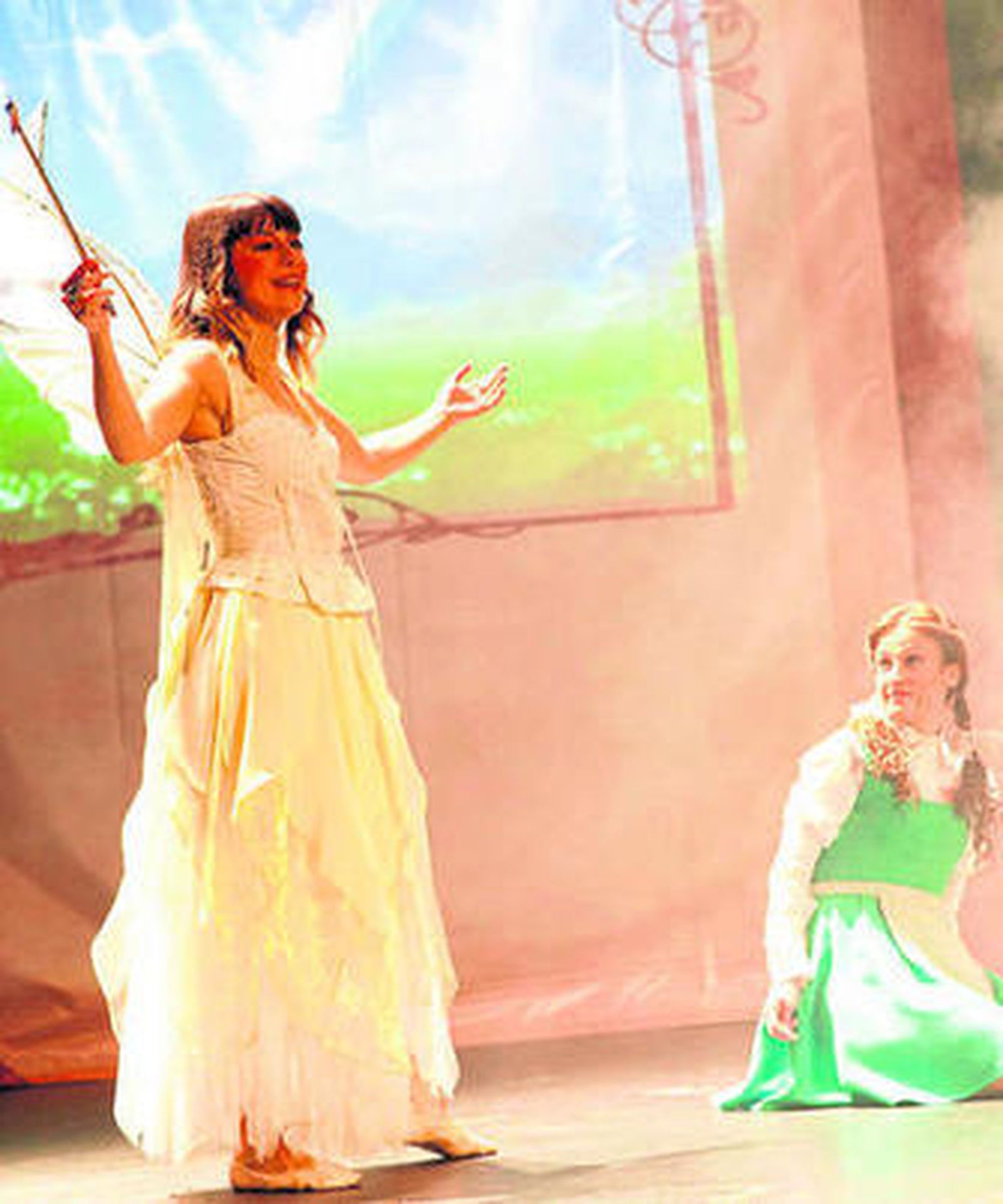 Una escena del espectáculo que se presenta hoy en el Falla.