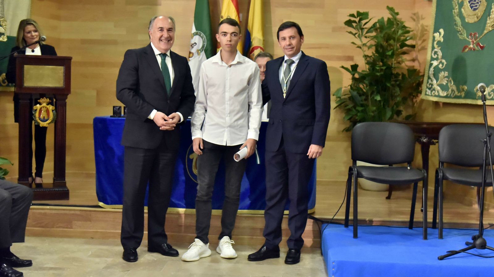 Las fotos de la celebración de Día de Andalucia por el Ayuntamiento de Algeciras