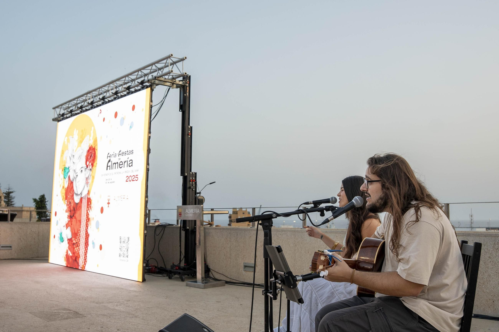 Las imágenes de la presentación de la Feria de Almería 2025 en honor de la Virgen del Mar