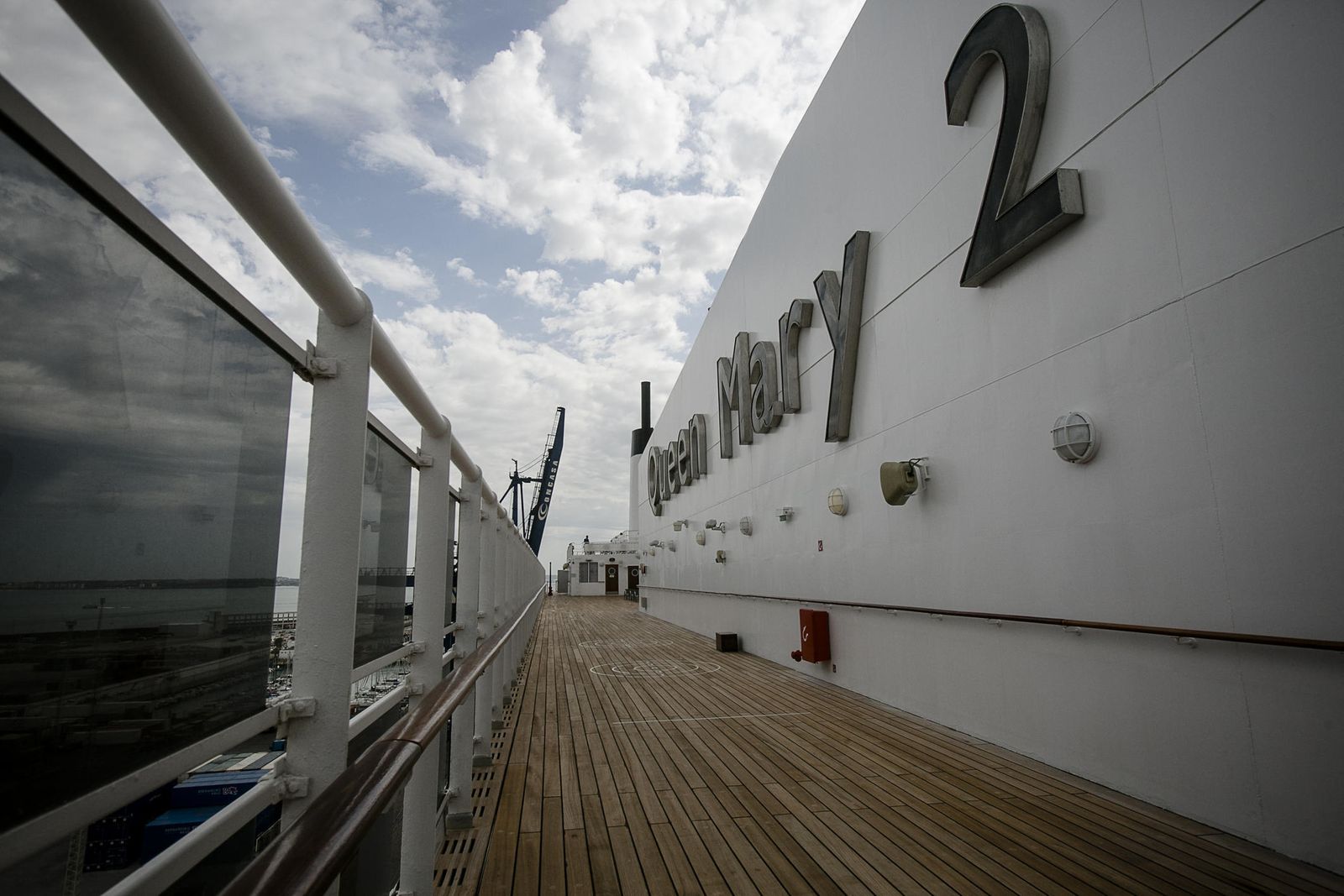 El Queen Mary 2 visita el Puerto de Cádiz