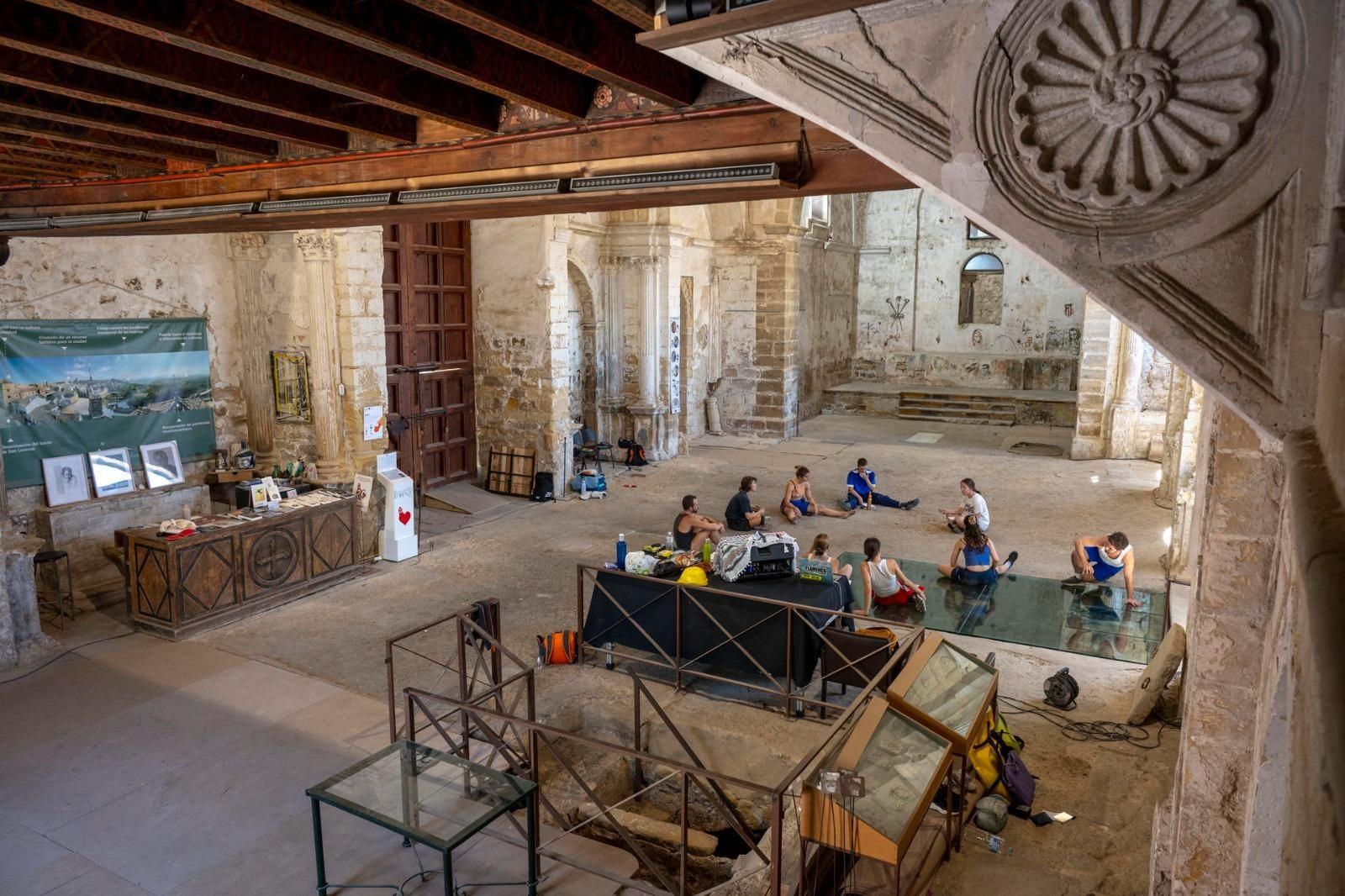 La iglesia de San Lorenzo de Úbeda se convierte un laboratorio para la danza y arte.