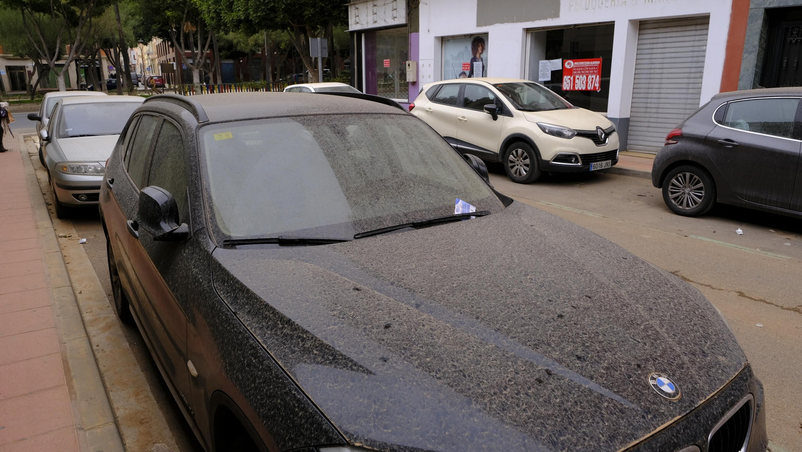 Fotogalería lluvia de barro en Almería