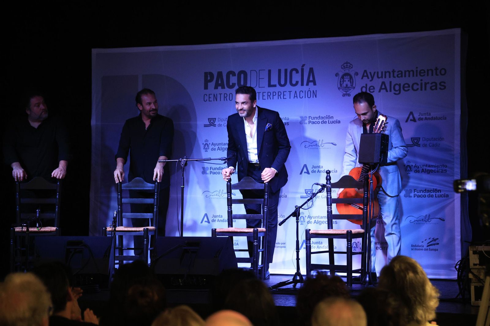 Fotos del recital de cante flamenco de Jesús Méndez en el Centro Paco de Lucía de Algeciras