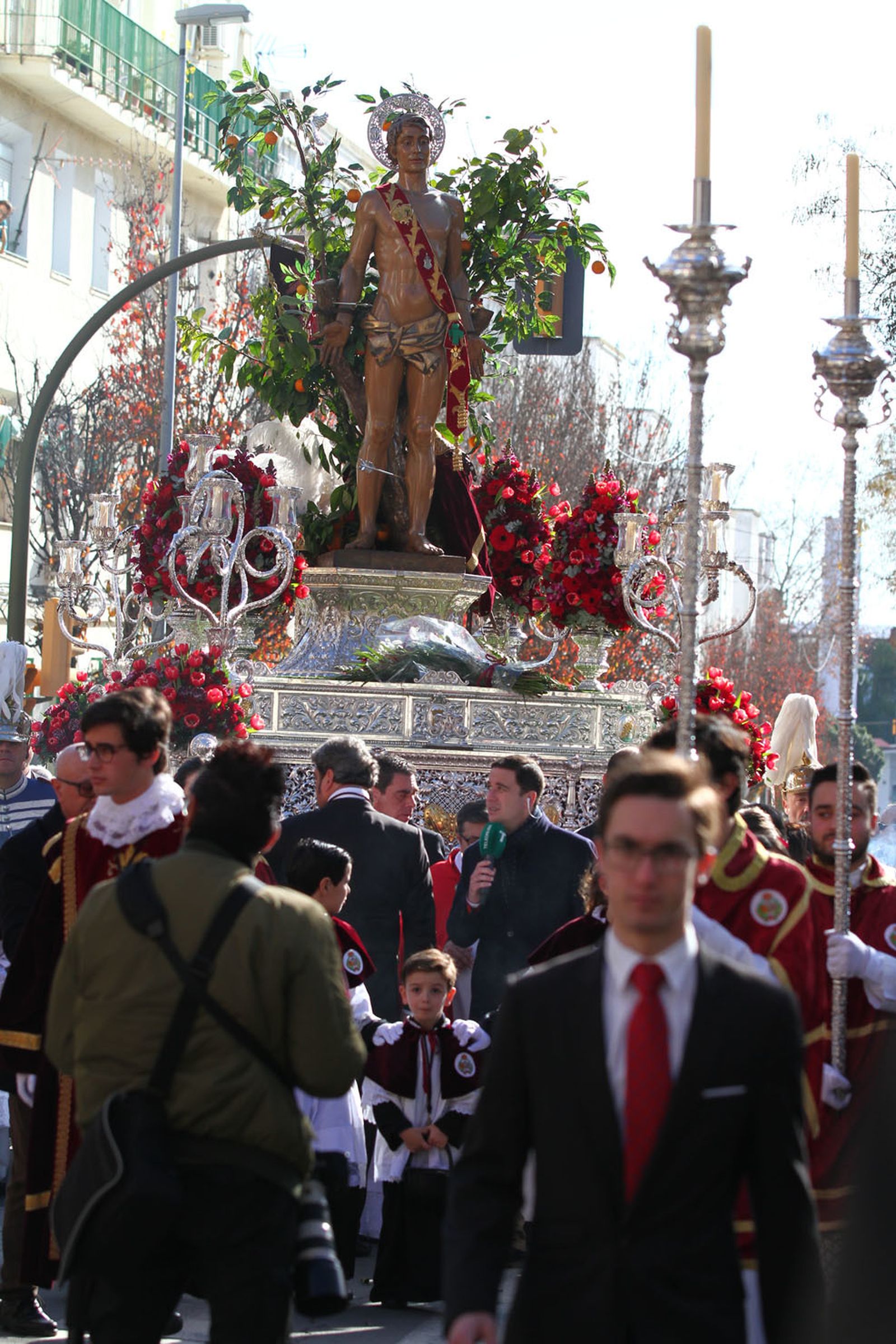 La procesión de San Sebastian en Imágenes.