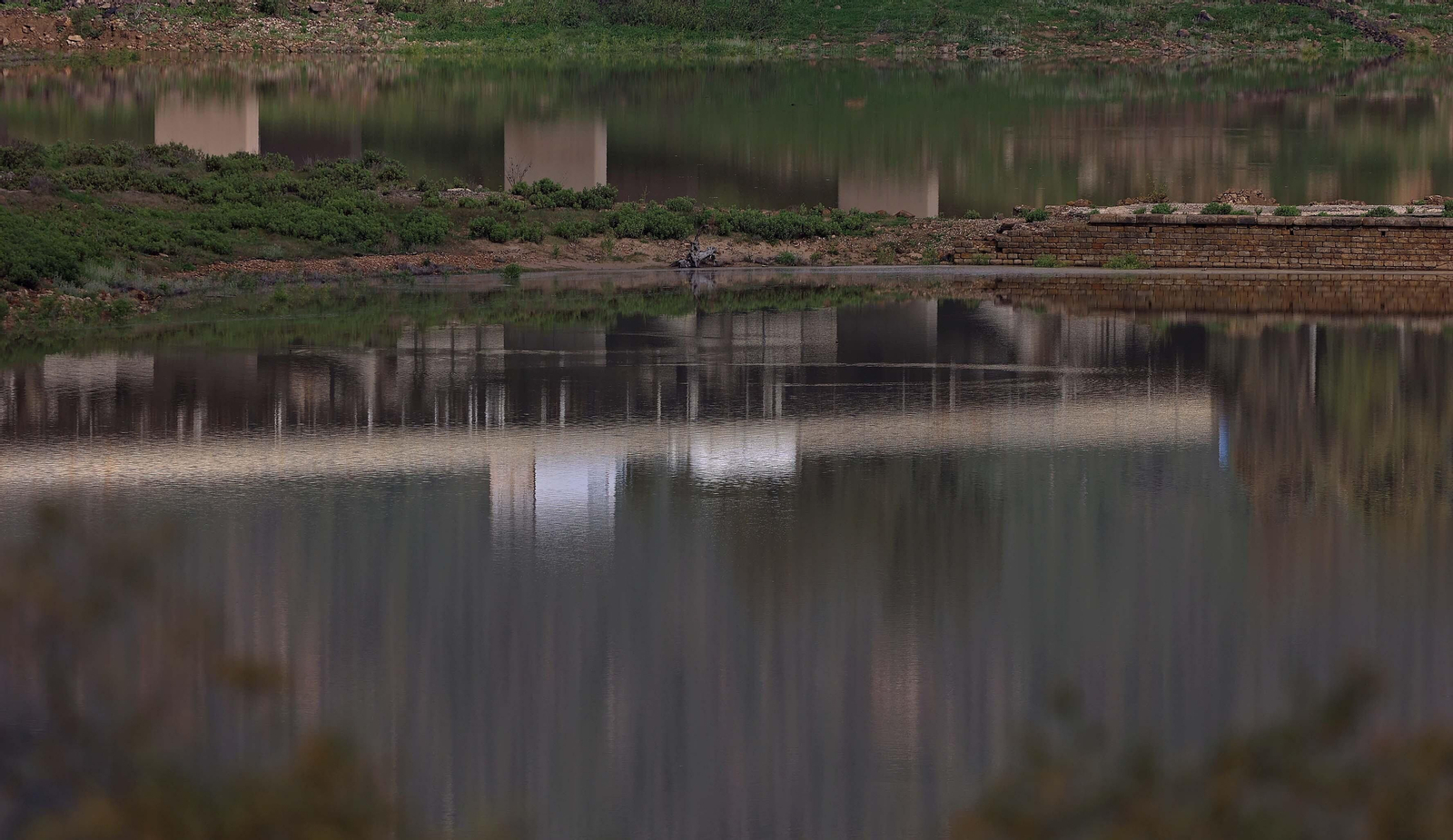 Imágenes del embalse de Charco Redondo en Los Barrios