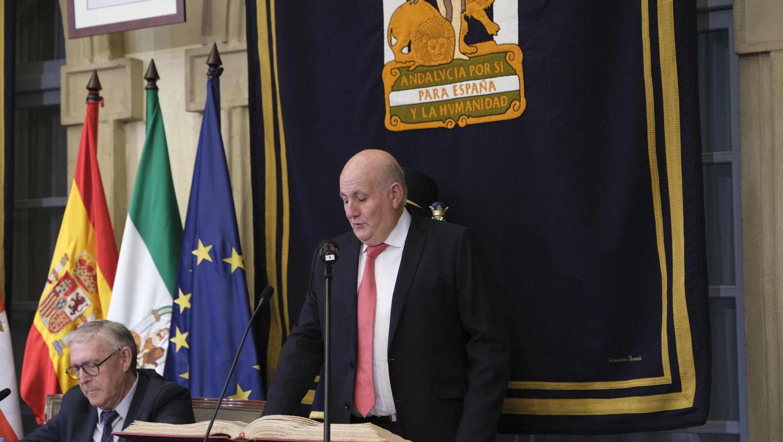 Imágenes del acto de constitución de la Diputación de Almería