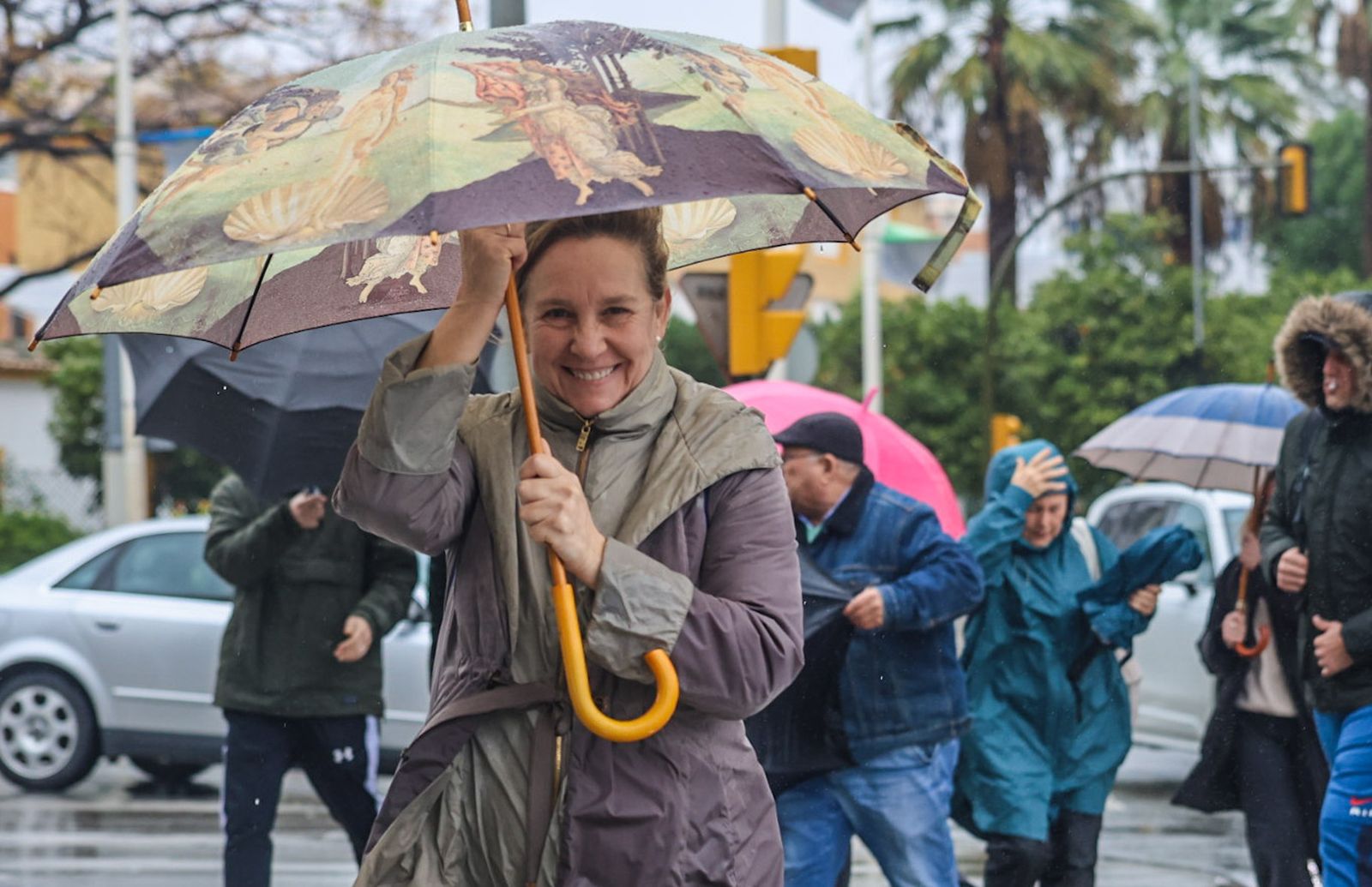 Fotografías de las precipitaciones por la borrasca Ingrid en la ciudad