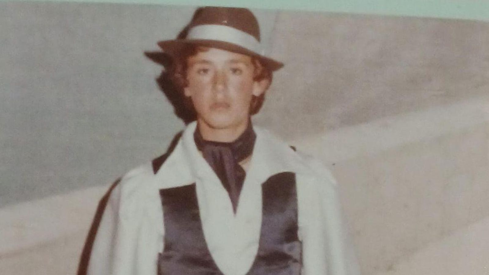 En la comparsa juvenil 'Gigolos' (1982).