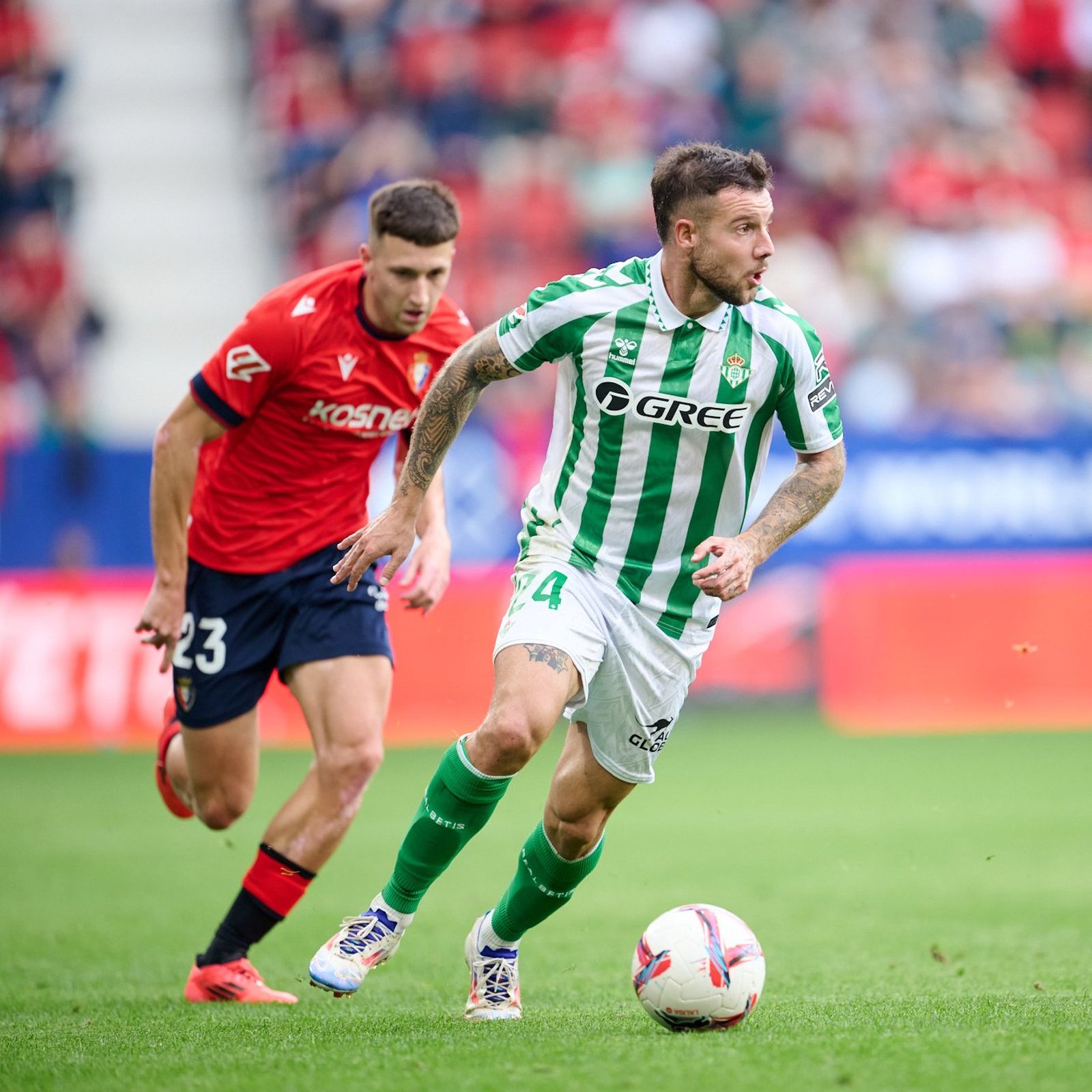Las fotos del Osasuna - Betis