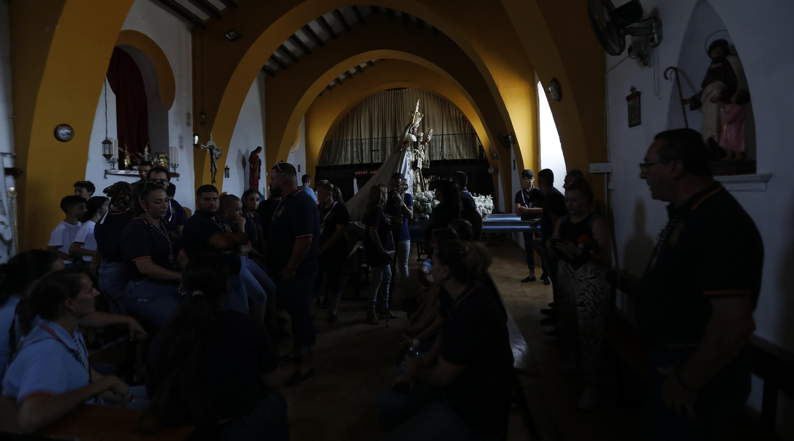 Procesión de la Virgen del Carmen de la iglesia de la Atunara en La Línea