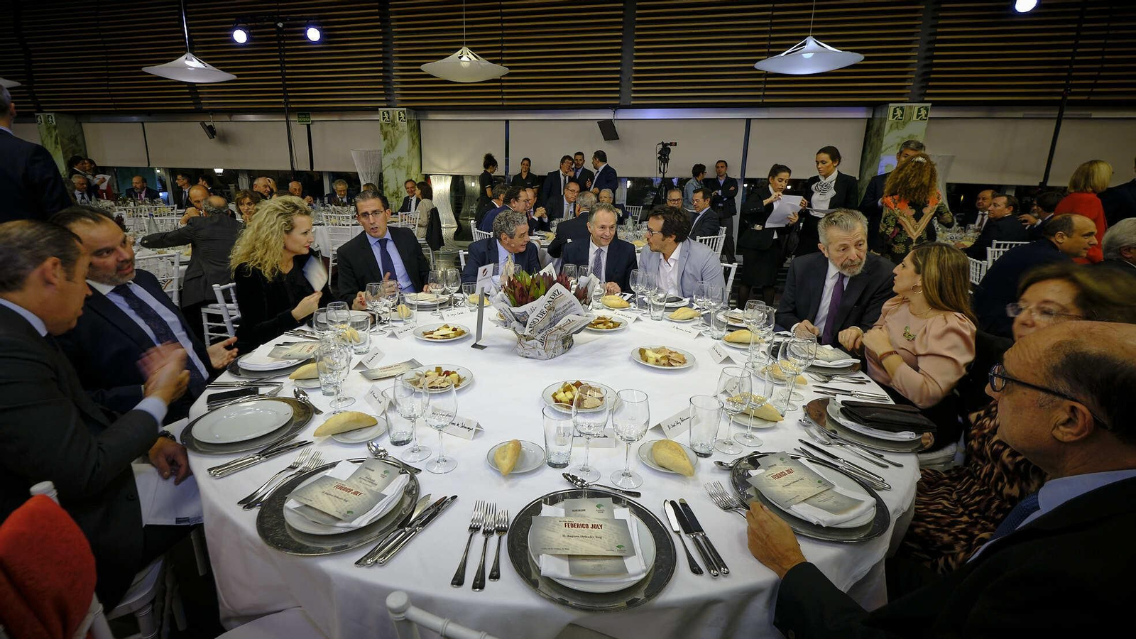 Entrega del premio Federico Joly a Augusto Delkáder