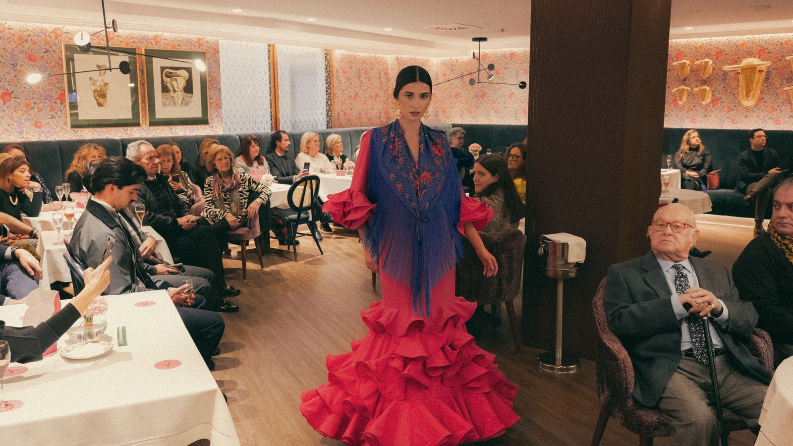 Uno de los diseños de la nueva colección de Lina Sevilla, 'Movimiento'.