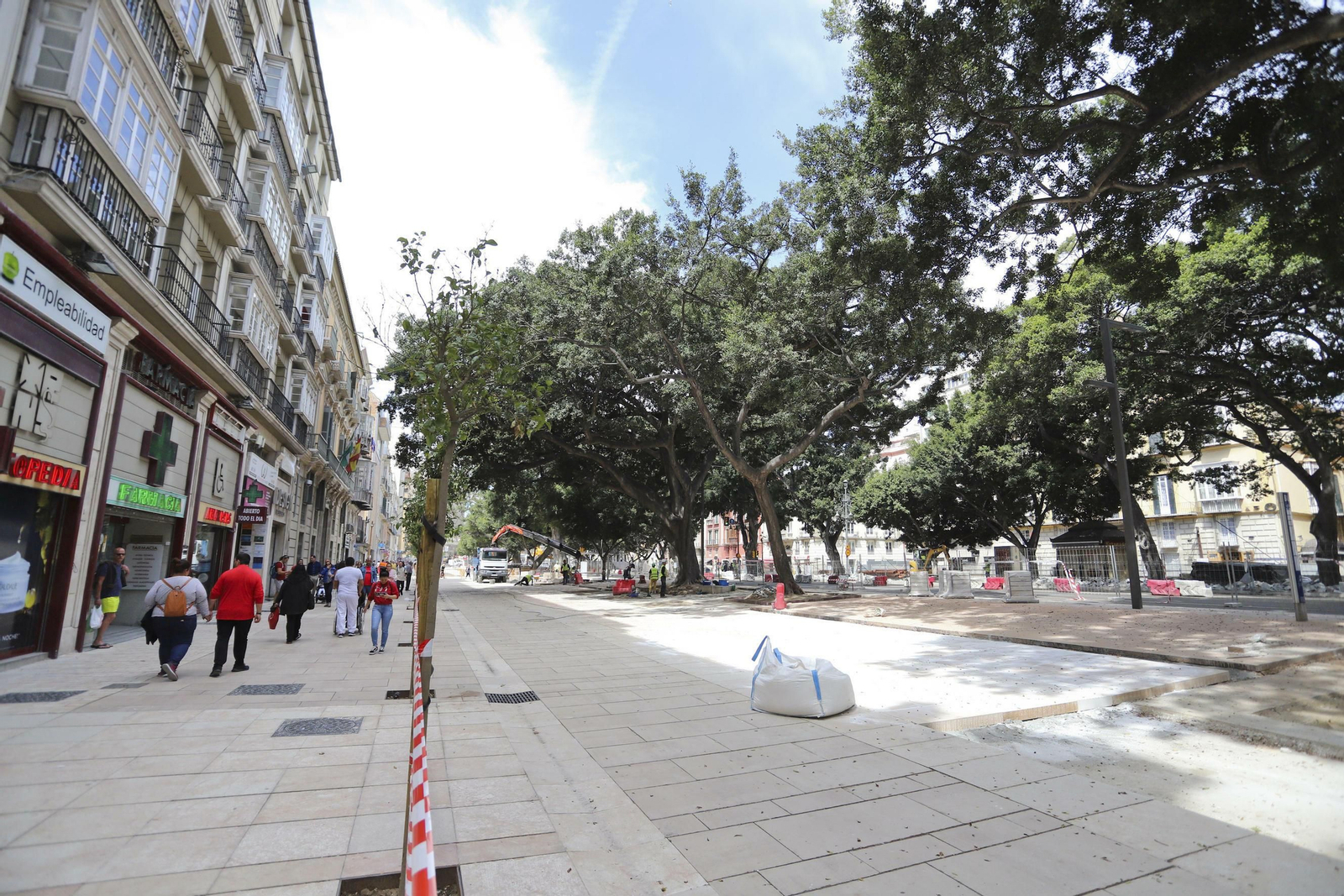 Las fotos en la cuenta atrás para la nueva Alameda Principal