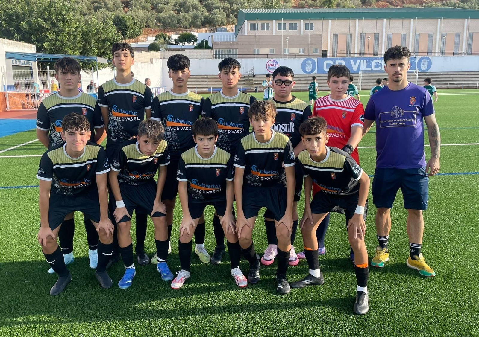 Equipo cadete 3ª Andaluza CD Vilches.