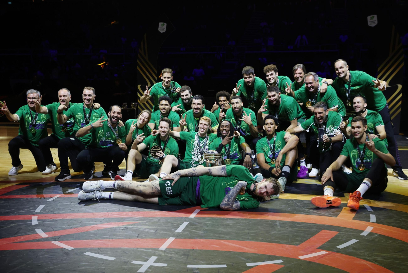 Unicaja-NBA G League United, final de la Copa Intercontinental, en fotos