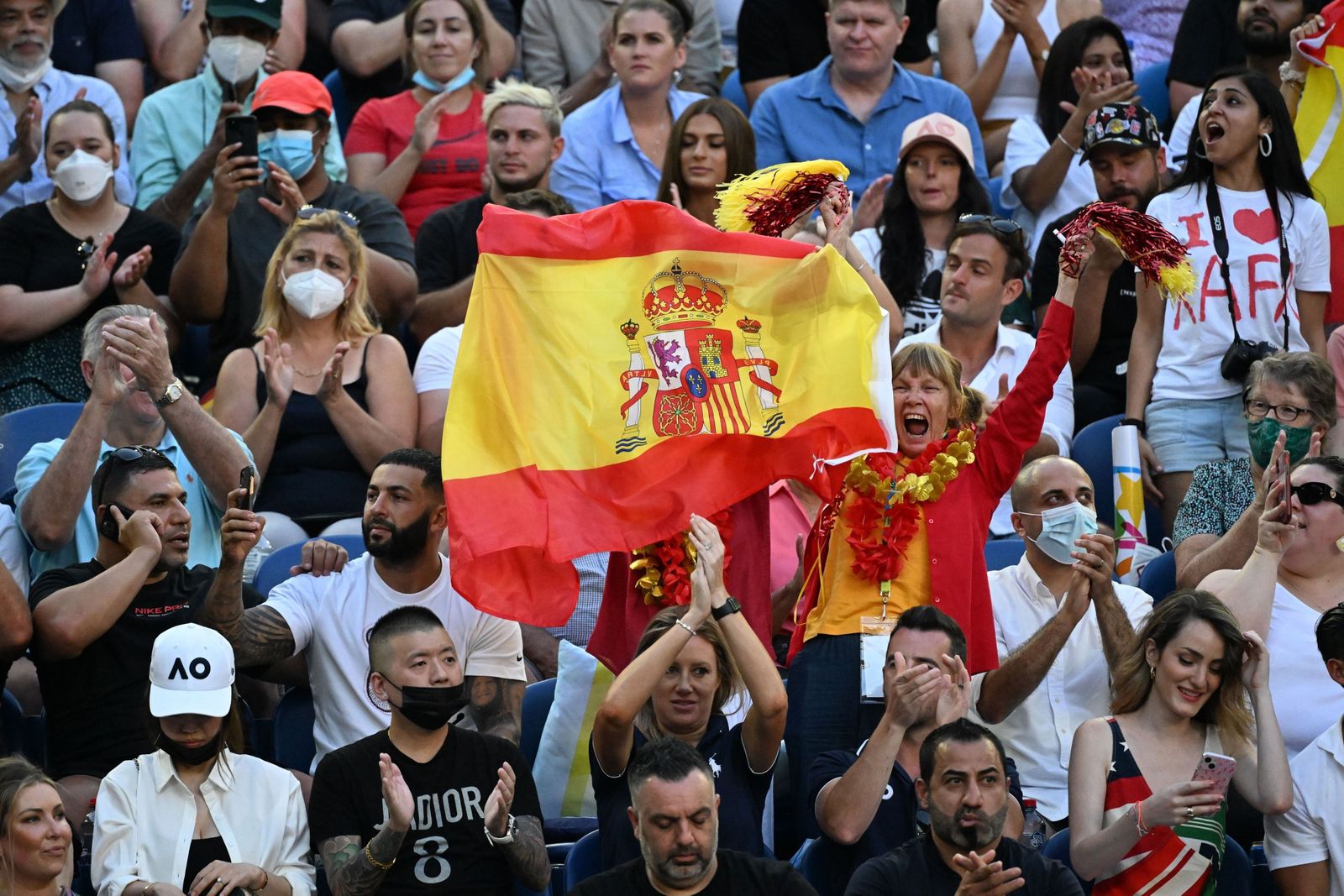 Las imágenes de la gran final entre Nadal y Medvedev (1)