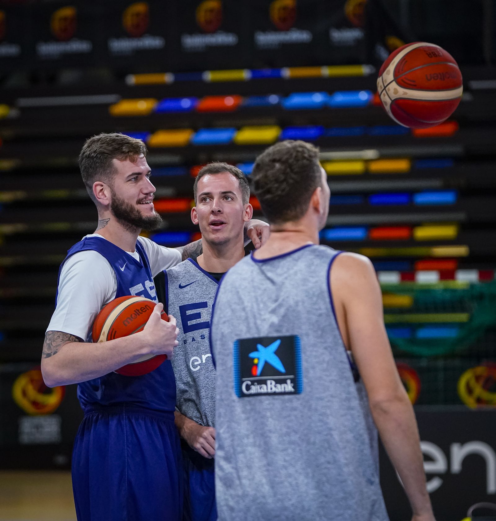Fotos: Los jugadores del Unicaja ya entrenan con España