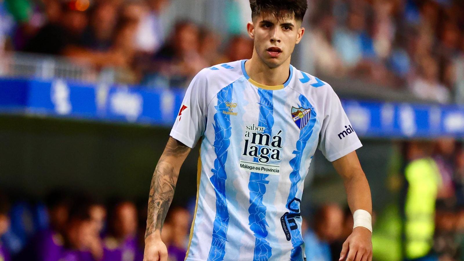 El Málaga CF - Elche, en fotos