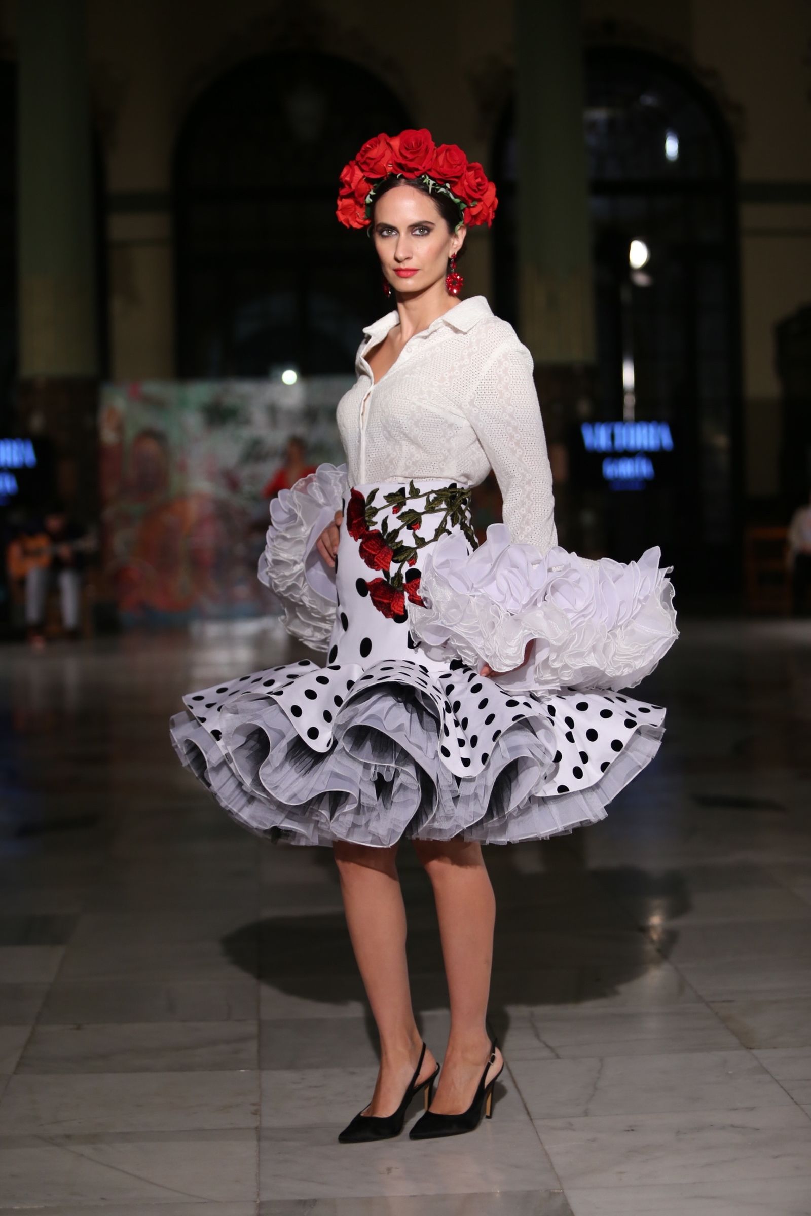 Desfile de Victoria García en Viva by We Love Flamenco, todas las fotos