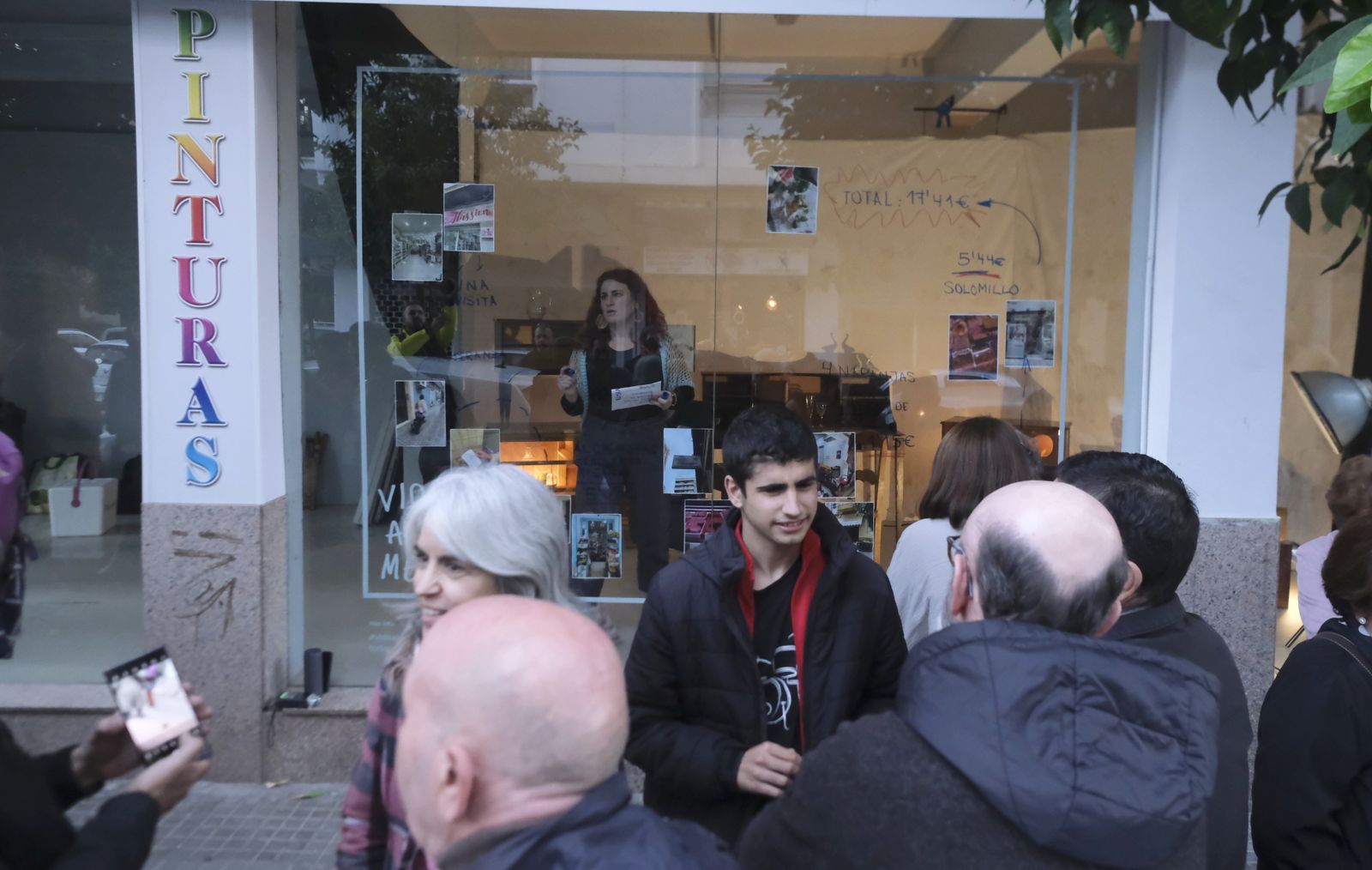 La acción 'Vida al por menor', en imágenes