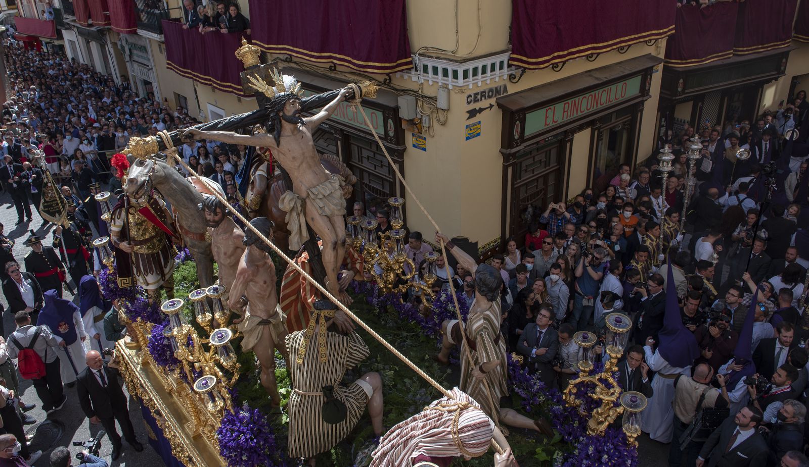 Las imágenes de la hermandad de La Exaltación