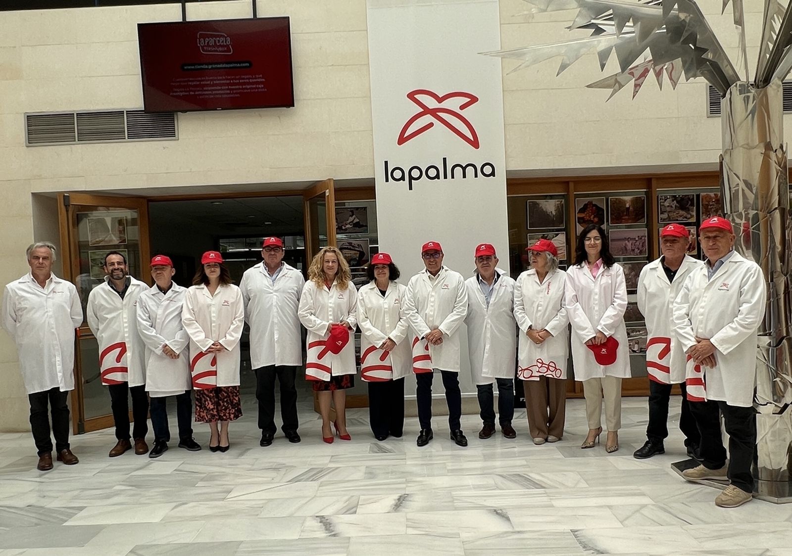 Visita de Vellsam y UGR a la empresa Granada La Palma.