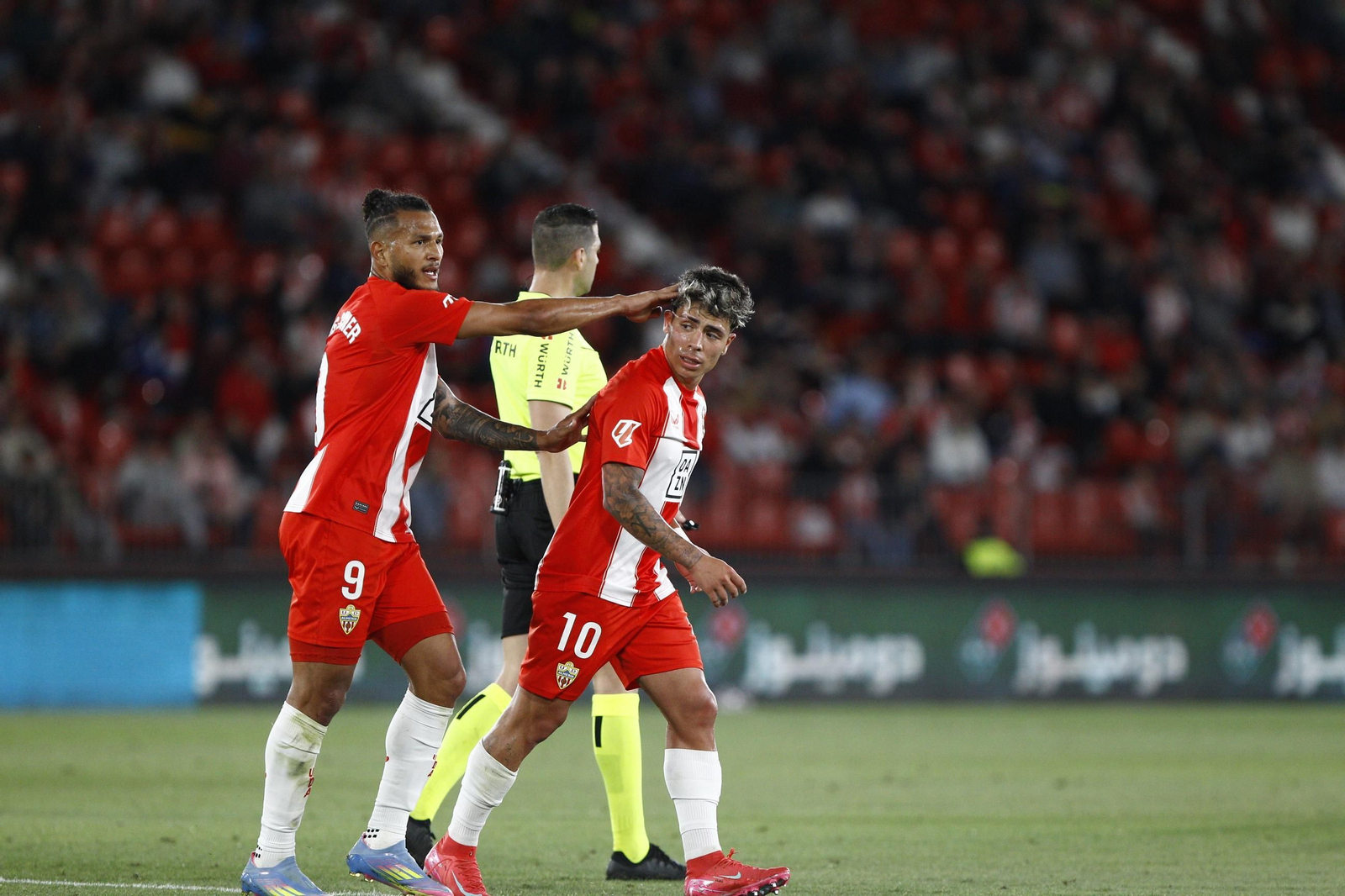 U.D. Almería-Racing Club Ferrol, en imágenes