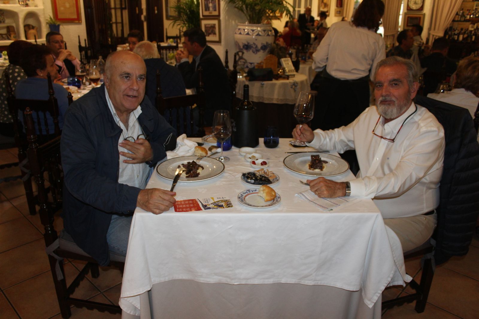 La primera faena de las jornadas del toro bravo en Terraza Carmona, en imágenes