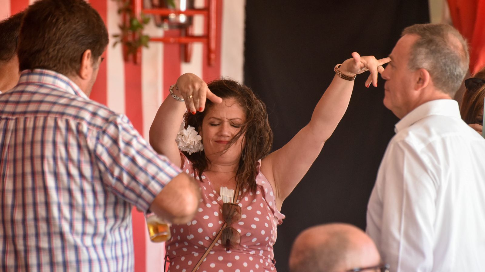 Fotos del viernes en la Feria Real de Algeciras