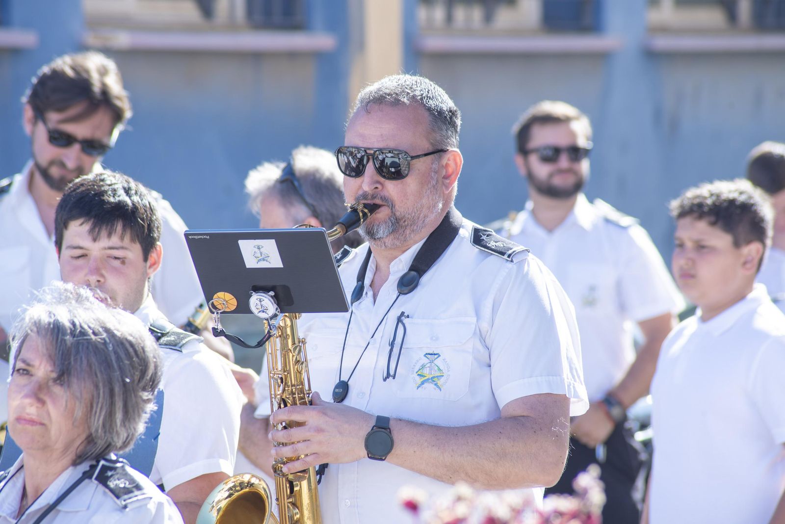 Las fotos de la procesión de María Auxiliadora en La Línea