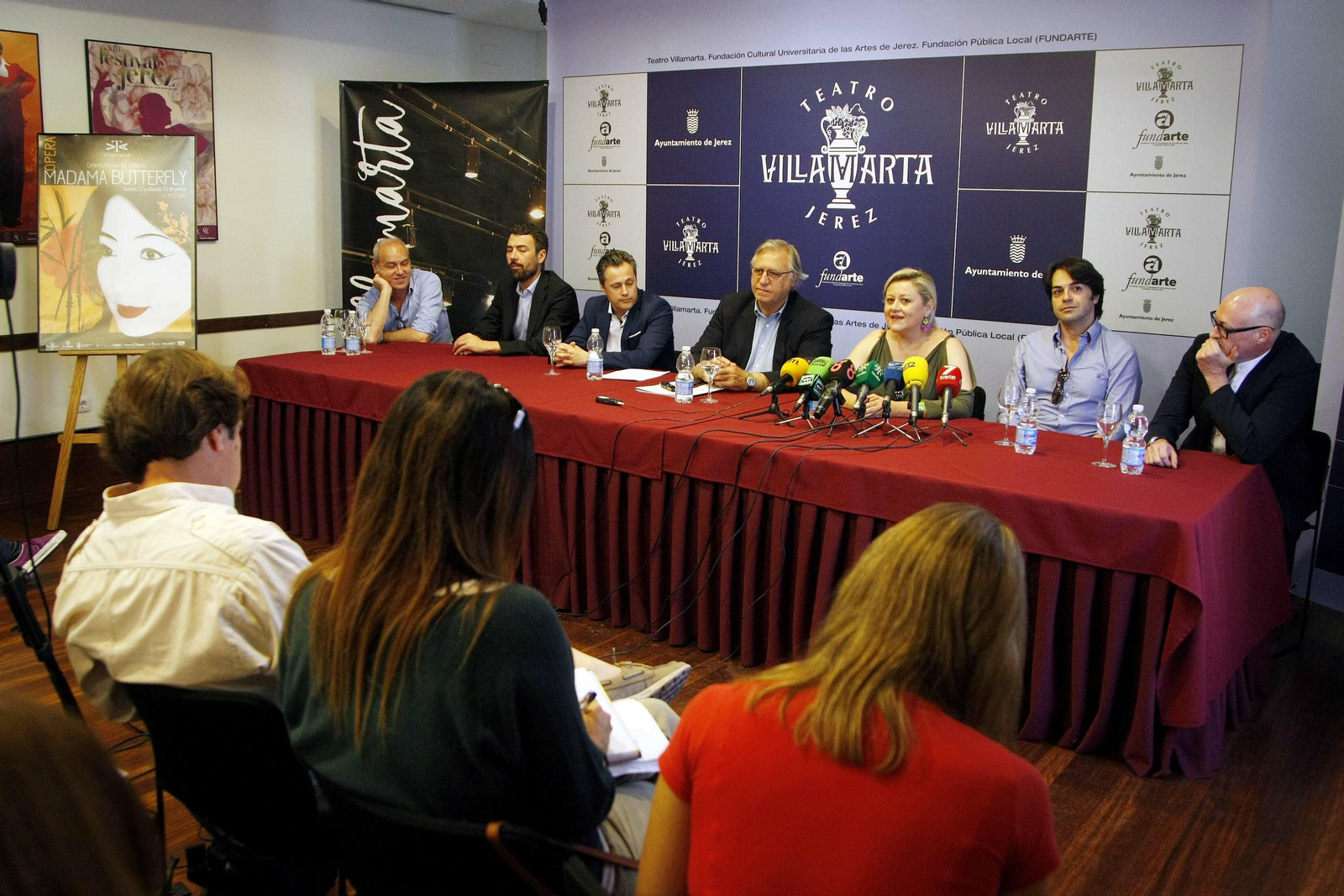 Un momento de la presentación este lunes de la ópera 'Madama Butterfly'.