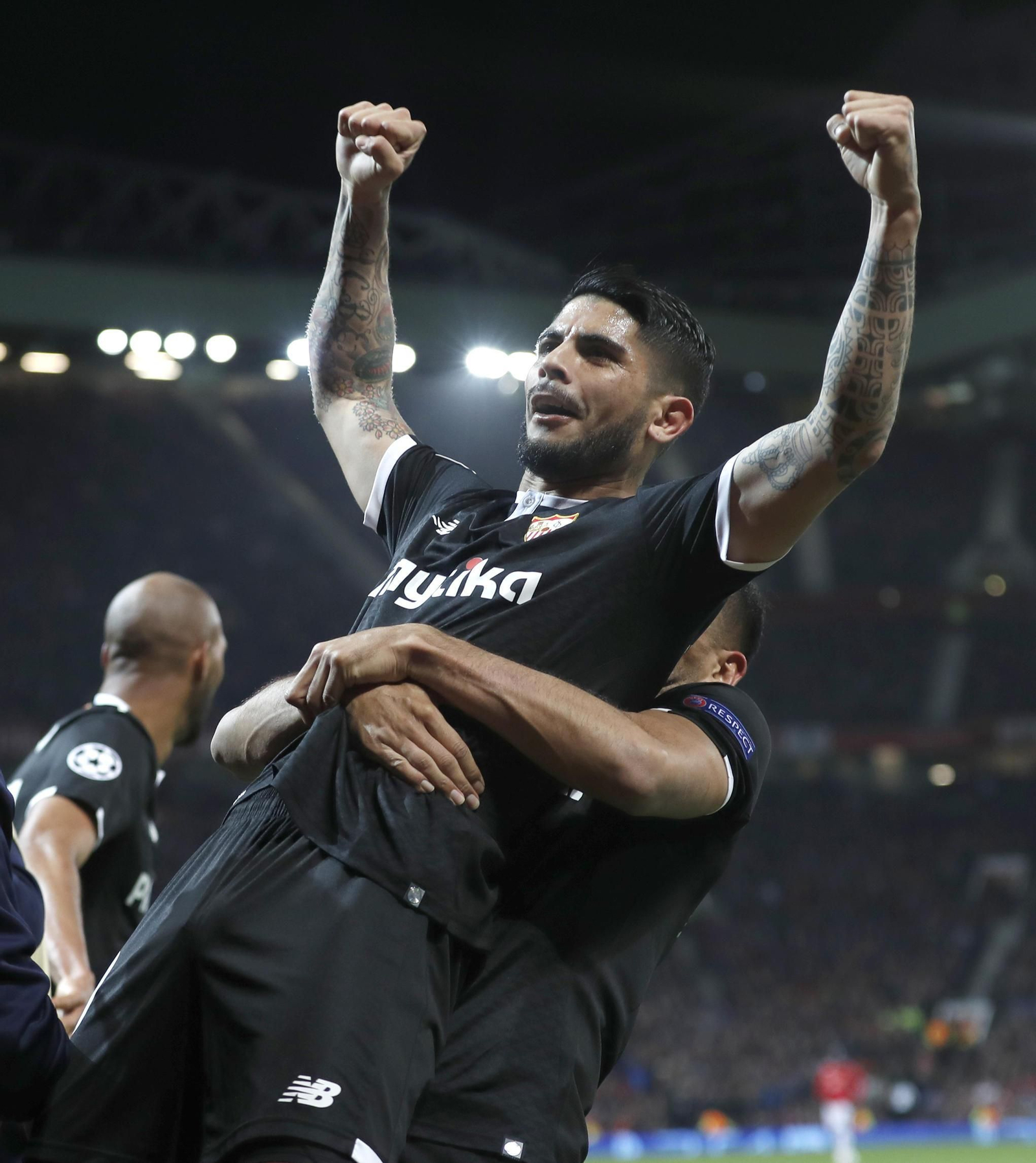 Las imágenes del Manchester United-Sevilla