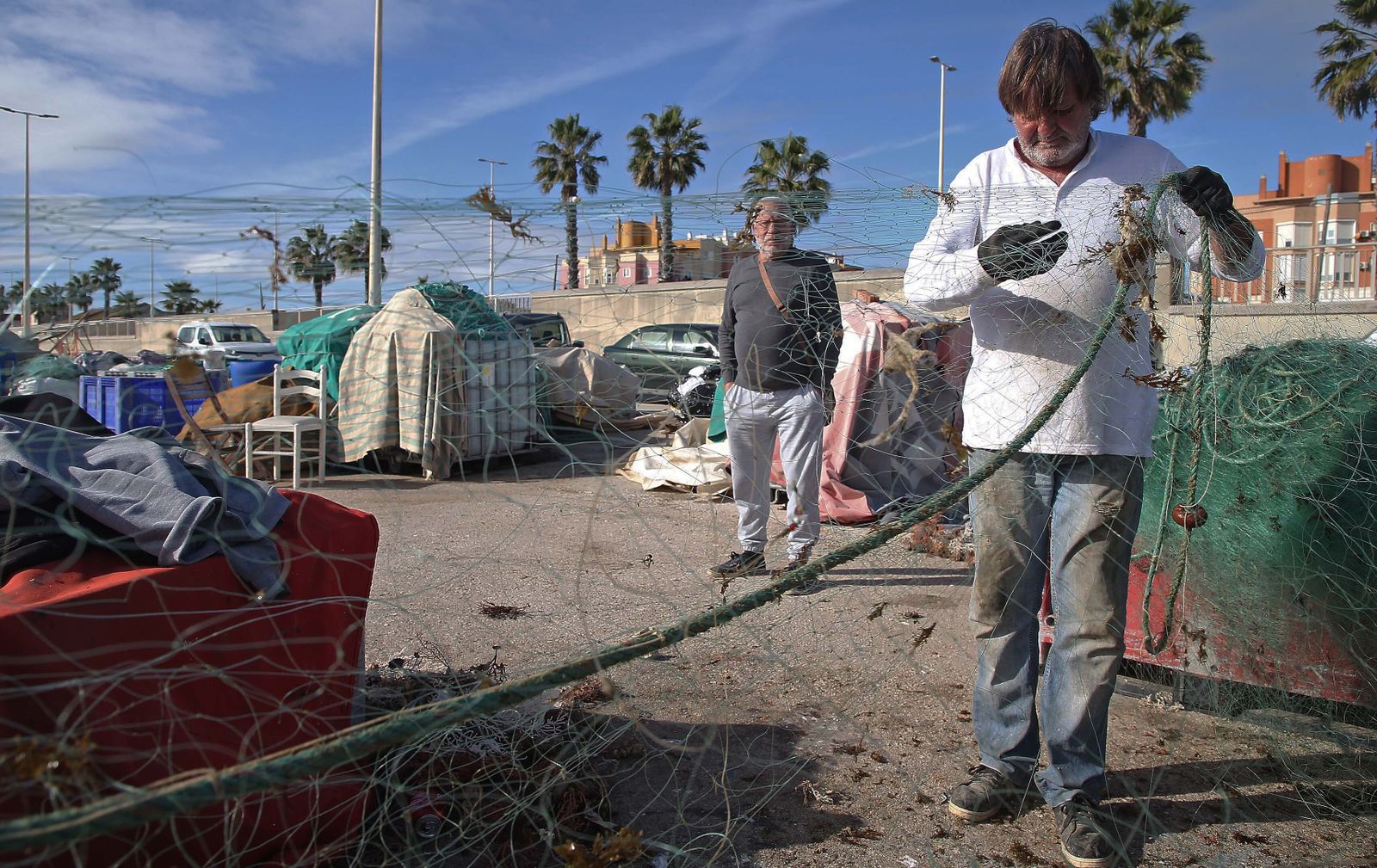 El puerto pesquero de La Línea, en imágenes