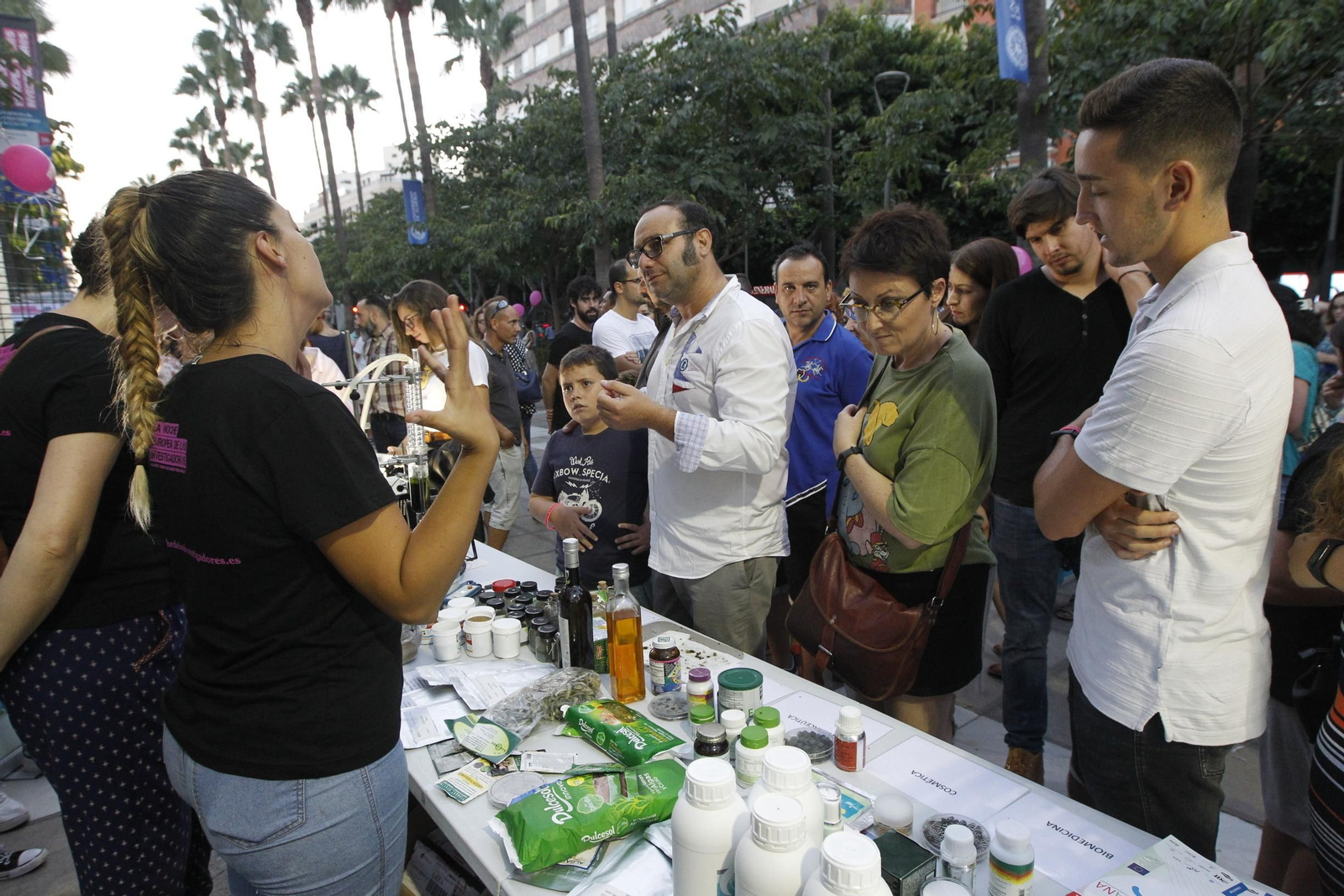 Fotogalería Noche Europea de los Investigadores. Universidad de Almería-UAL