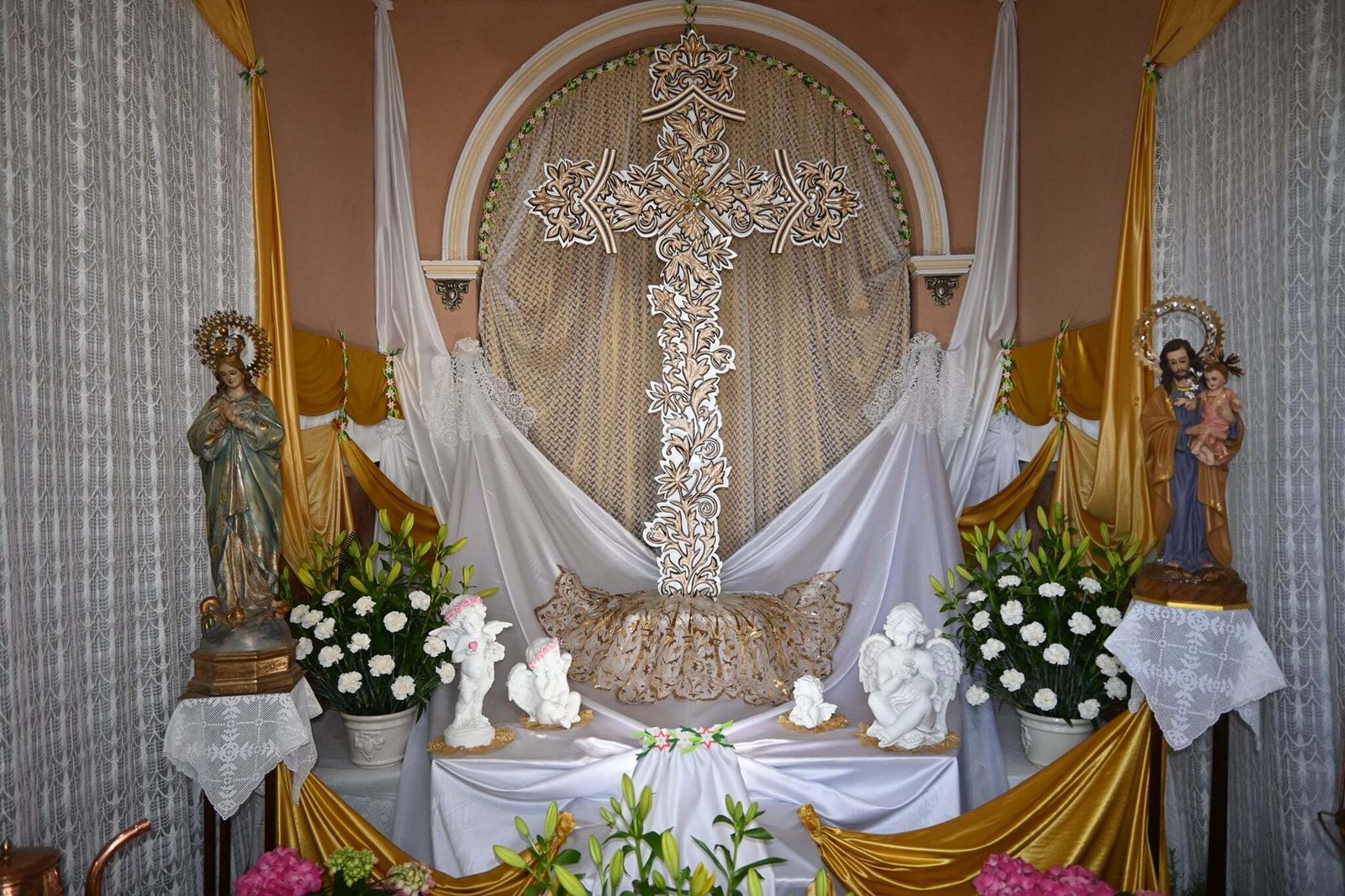 Las Cruces de Mayo de Villanueva de Córdoba, en fotografías