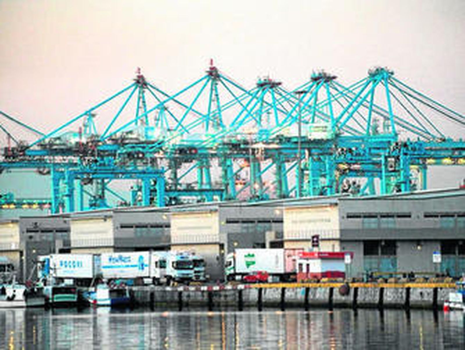 Una imagen del puerto de Algeciras.