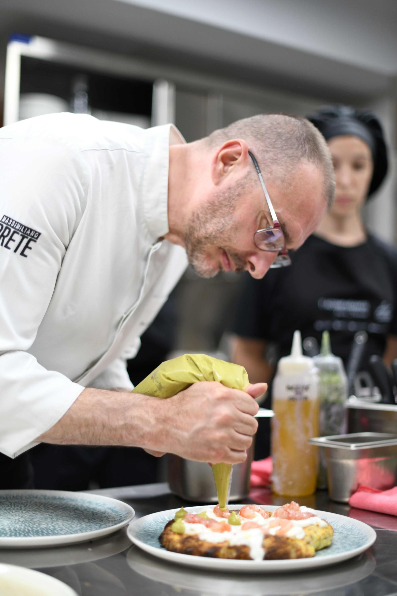 El chef Massimiliano Prete