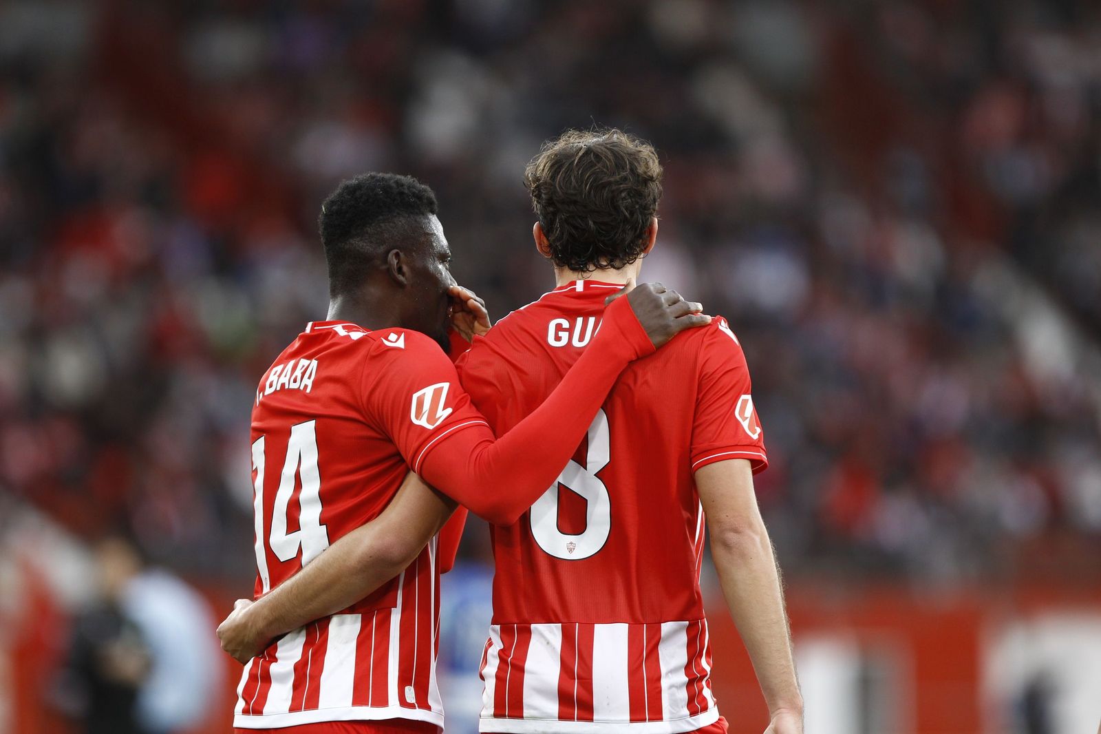 Las fotos del partido U.D. Almería-Granada C.F.