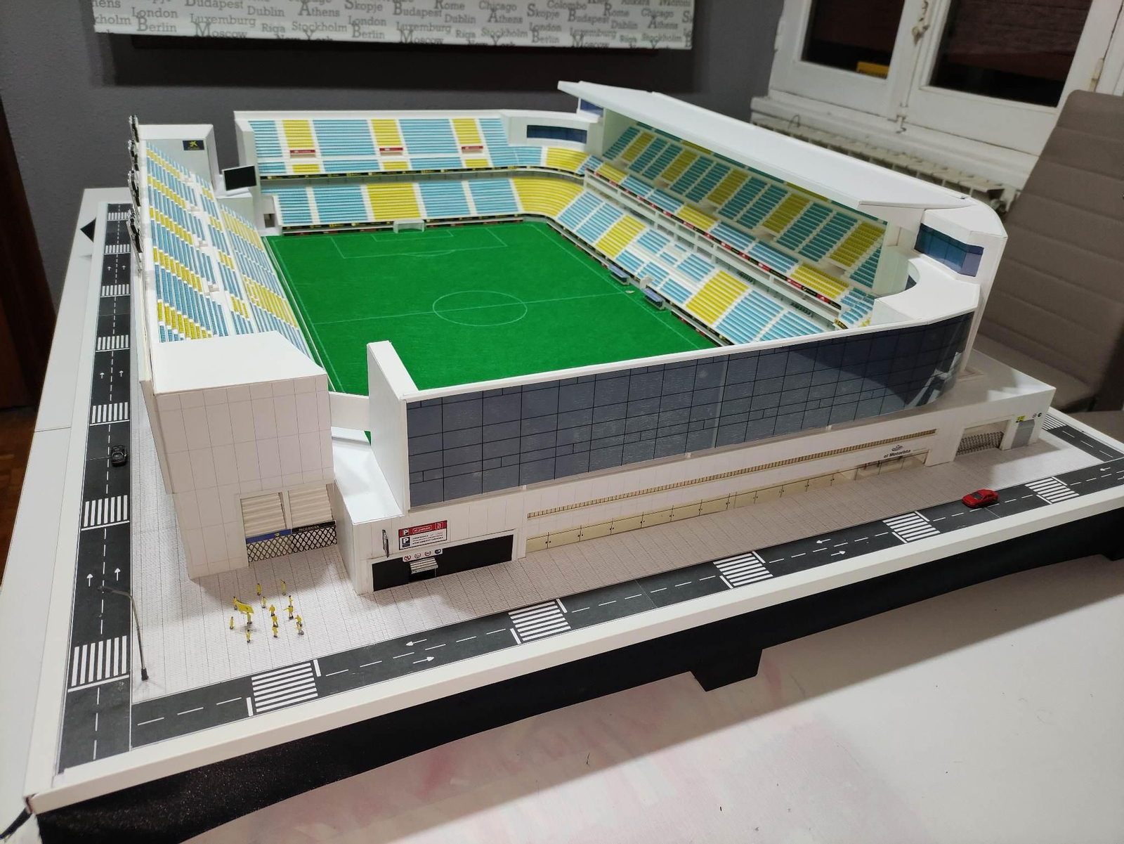 Cádiz: Así es la completa maqueta del estadio Nueva Mirandilla de Cádiz