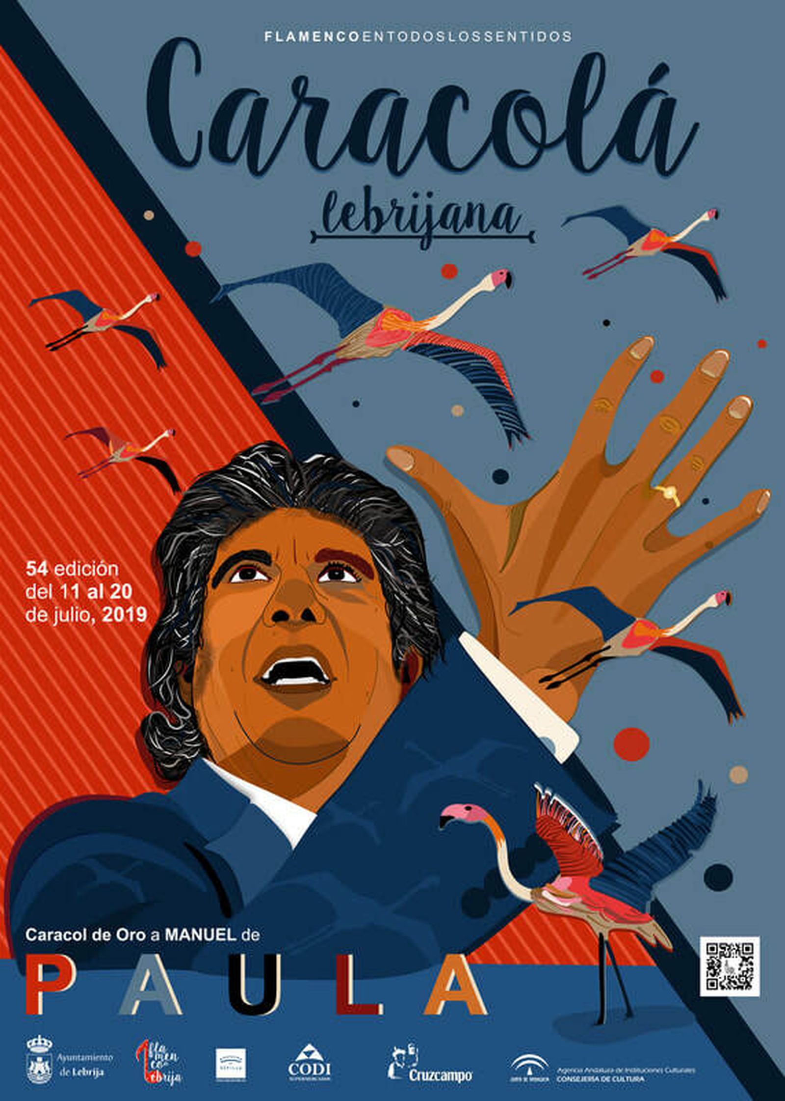 Cartel de la edición 2019 de la Caracolá 2019.
