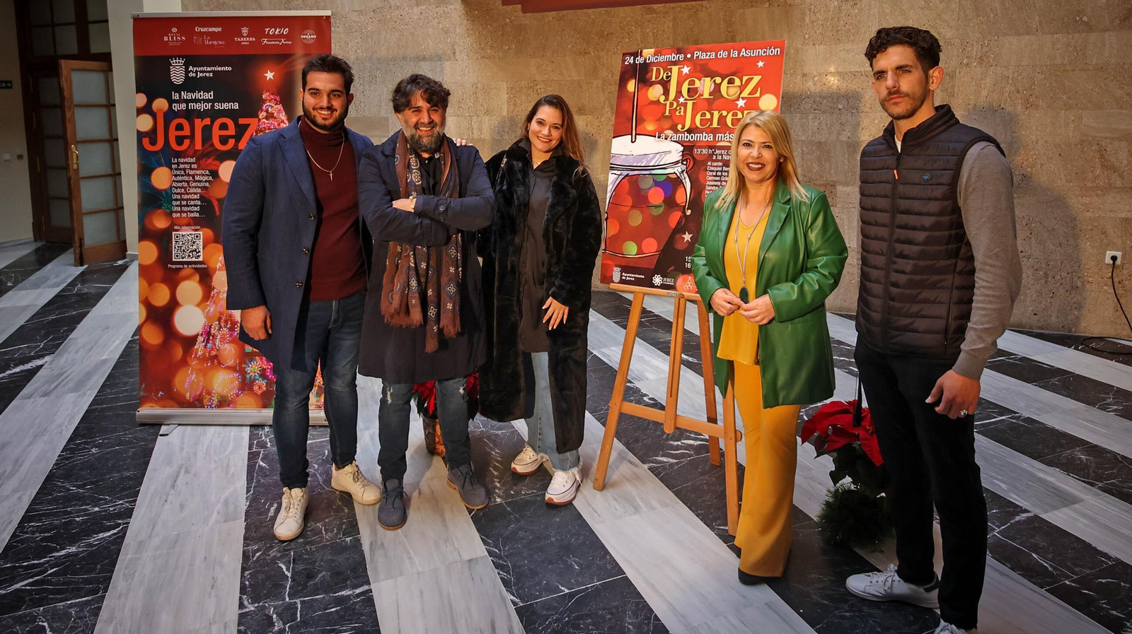 Presentación de la zambomba 'De Jerez pa'Jerez’ . Presentación de la zambomba 'De Jerez pa'Jerez’ .